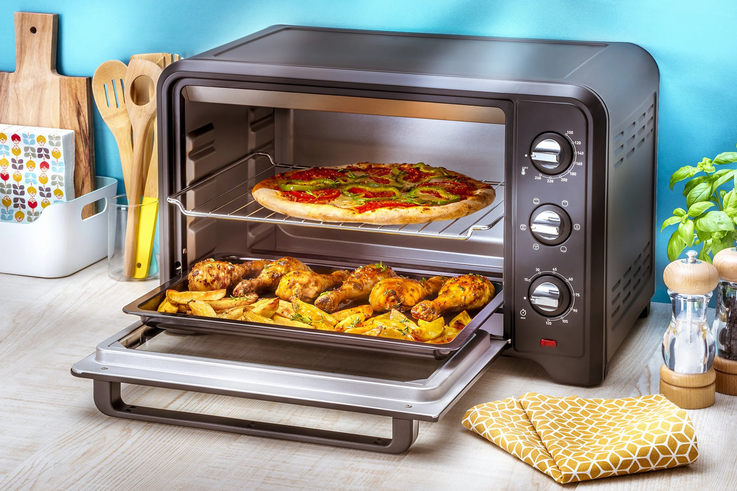 Moulinex Ox4448 Optimo Forno Elettrico Ventilato 19 L 1380 W 240°C Nero