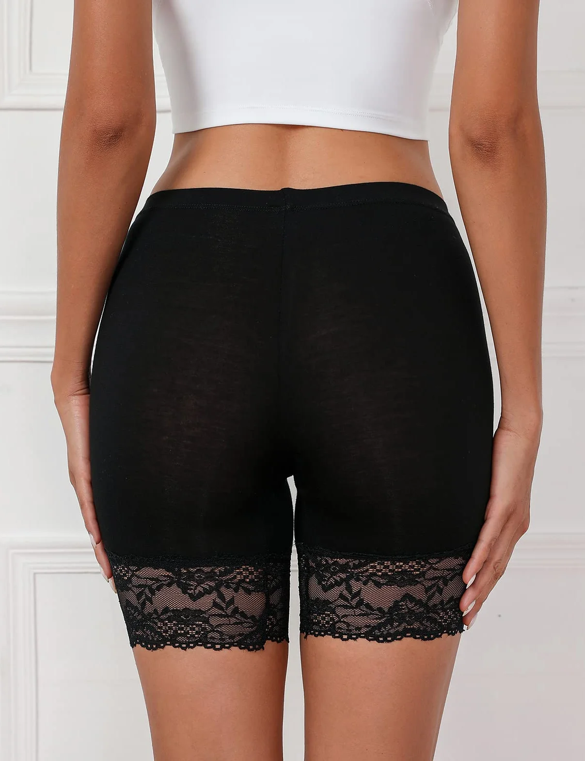 Tuopuda Pantaloncini Sottogonna Donne Estivi Fasce Antisfregamento Cosce Culotte Leggings Corti Sportivi Mutande Shorts Slipshort Elasticizzato Intimo Pantaloncini sotto Vestiti