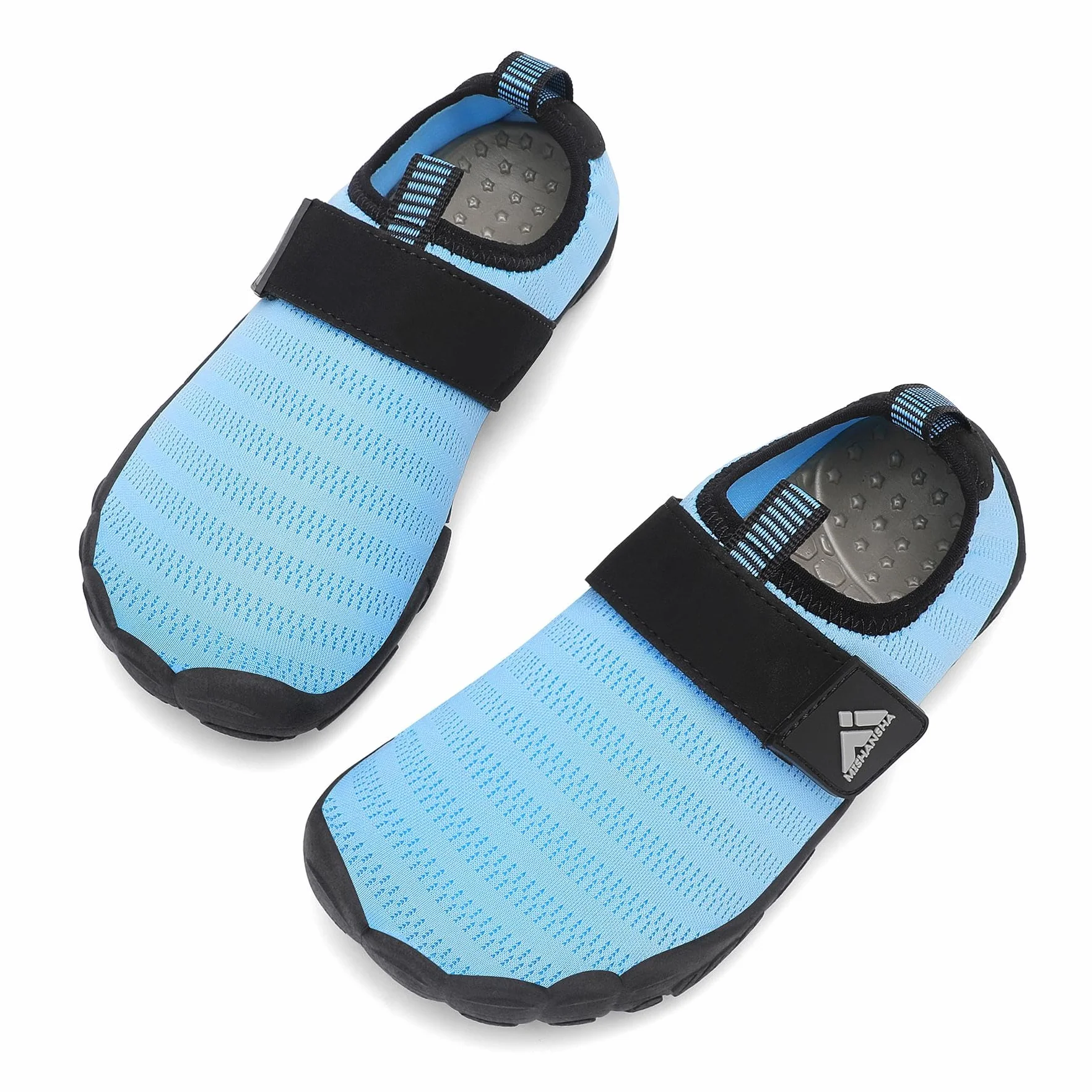 Mishansha Bambino Scarpe da Acqua Asciugatura Rapida Antiscivolo Scarpette Scoglio Immersione Spiaggia Surf Taglia 24-35 EU