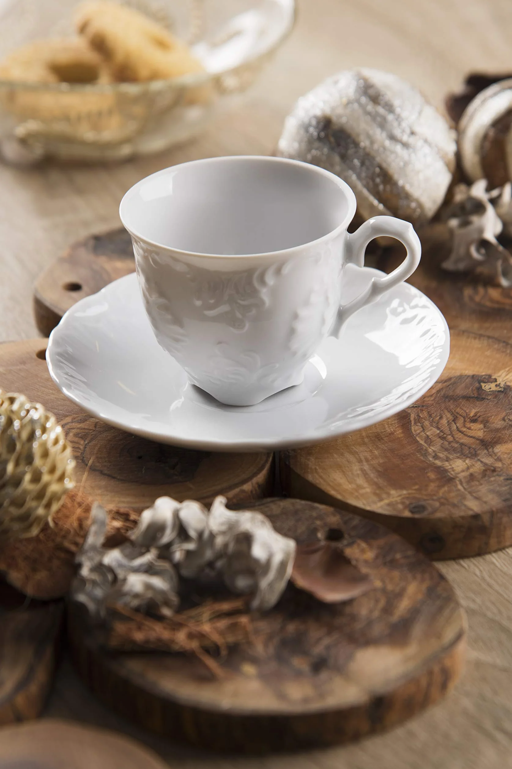 SET 6 TAZZE CAFFE'ELISA ROCOCO