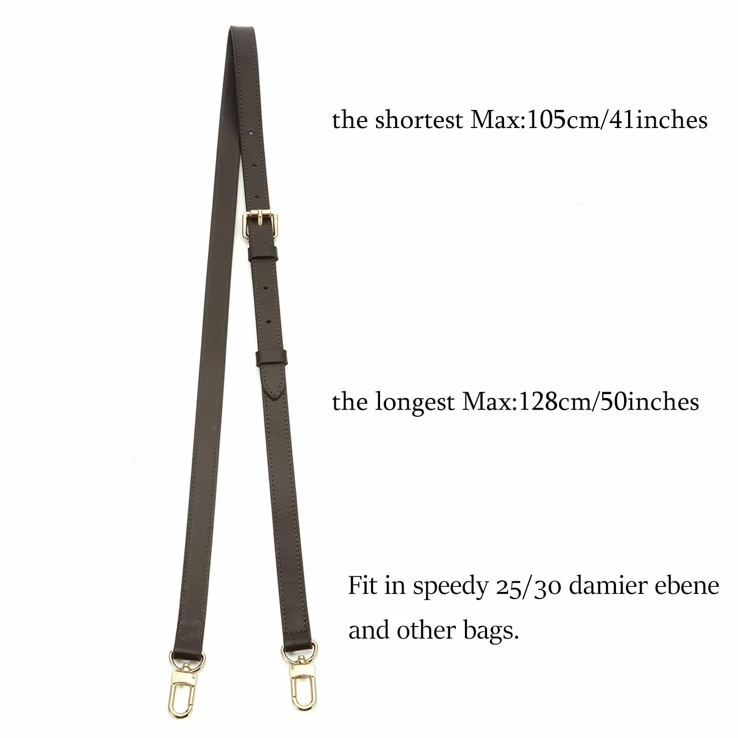 Pasek do torby Speedy 30 Neverfull Nano Melle Marrone