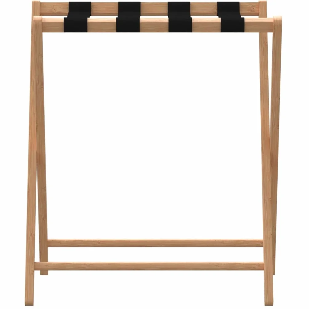 vidaXL Portabagagli 68,5x38x58 cm Bambù