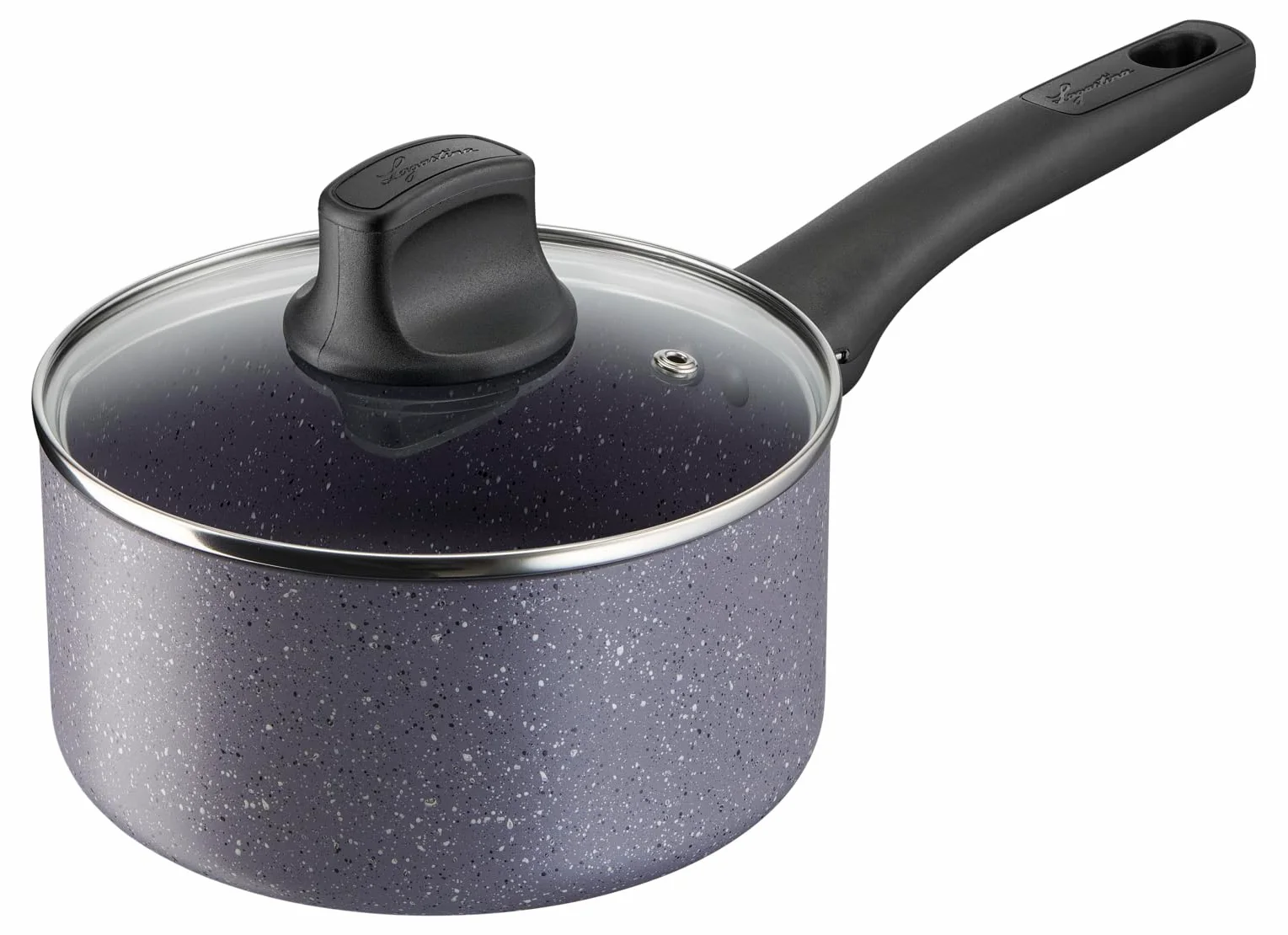 Lagostina Cucina Green Set di Pentole Antiaderenti, 8 Pezzi, 2 Padelle 24, 28 cm, Casseruola Manico Lungo 18cm, Casseruola Fonda 24cm, Wok 28cm, 3 Coperchi 18, 24, 28 cm, Anche Induzione