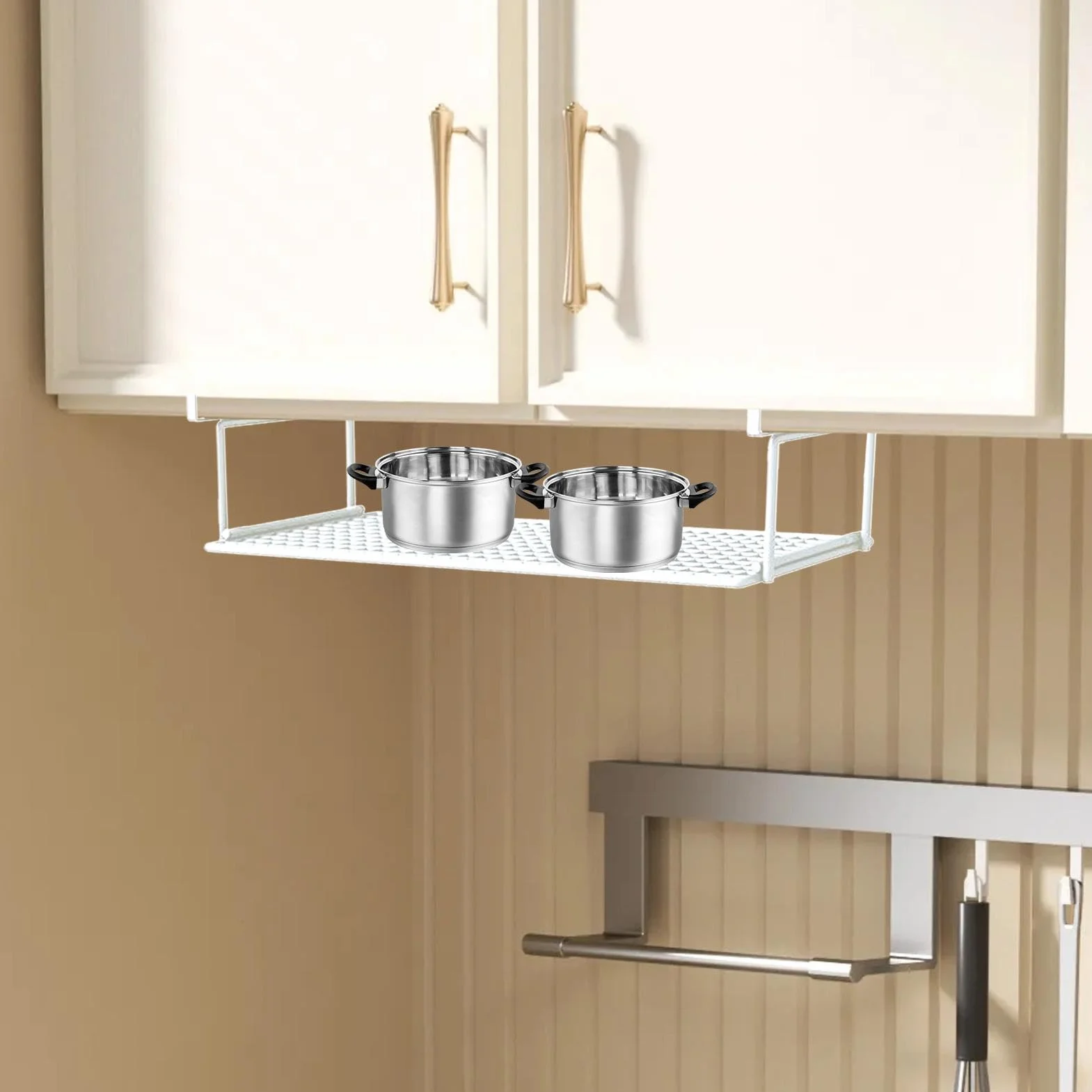 Scarpiera Regolabile, Ripiano Sotto Il Mobile | Ripiano Estensibile Per Organizer Per Scarpe, Versatile Scaffale Per Armadi, Dispensa, Lavanderia E Cestino Per L'organizzazione Dello Spazio
