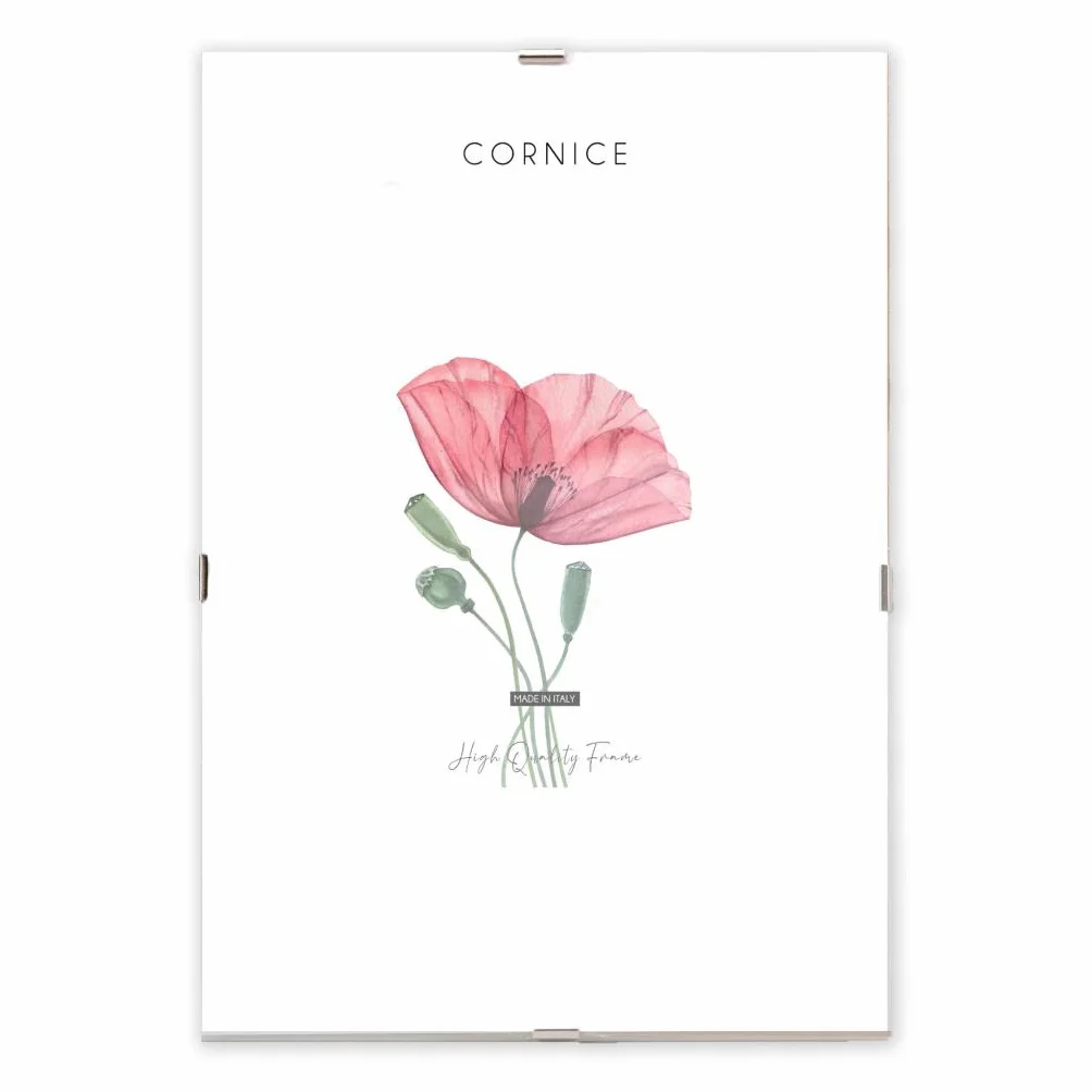 Cornice a Giorno MDF Vetro CRILEX Made in Italy A4 21x29,7cm