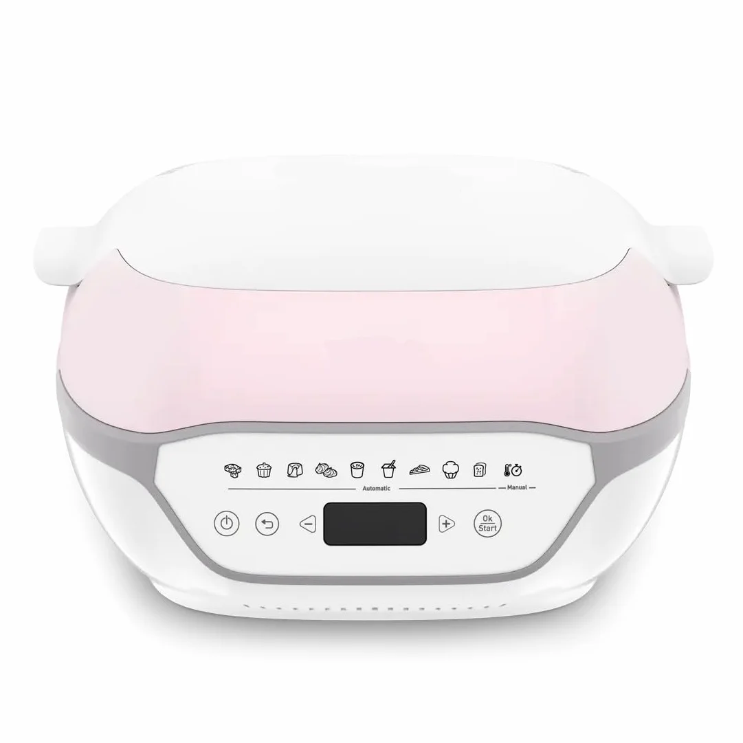 TEFAL Cake Factory Infinity KD850110 - Macchina automatica per dolci, 9 programmi, 1200 W, colore: Rosa