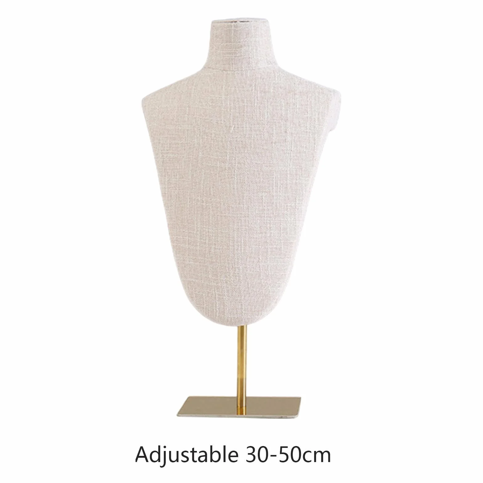 Elegante Porta Collane Oro Quadrato per Gioielli
