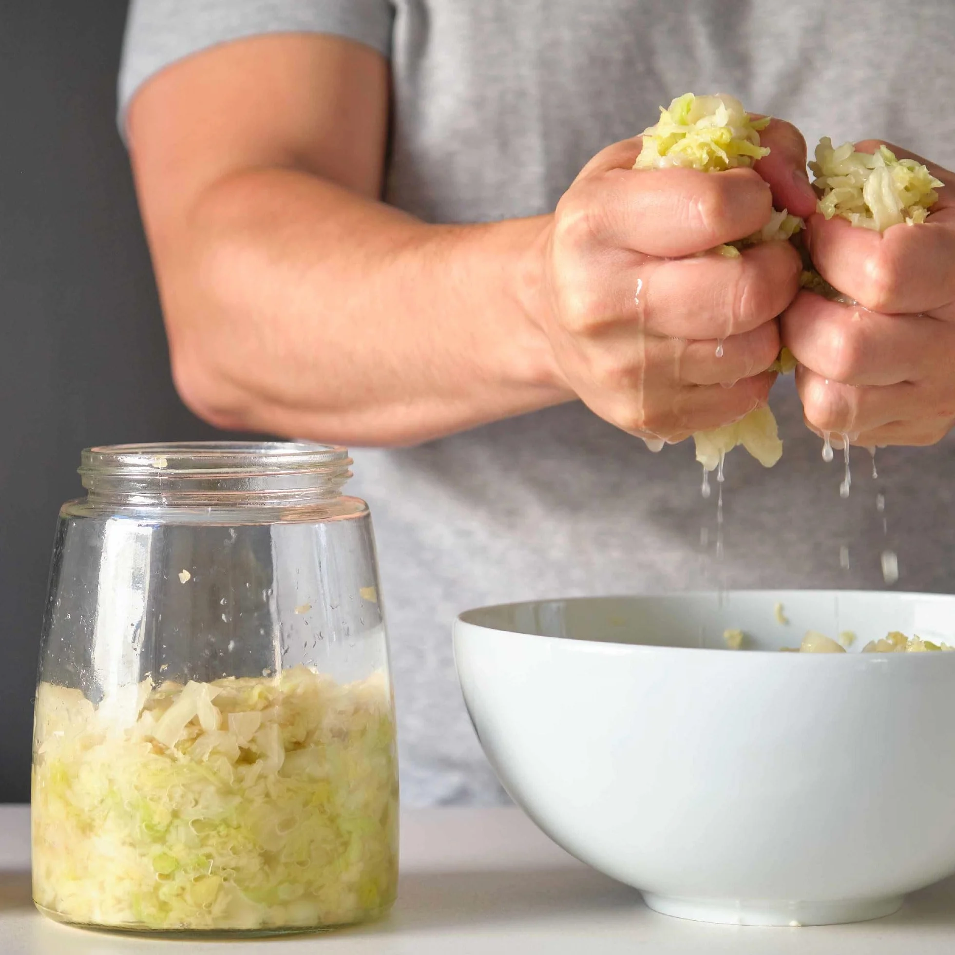 HEFTMAN Barattolo per fermentazione con presa d'aria 1,4 litri confezione da 2 (verde)
