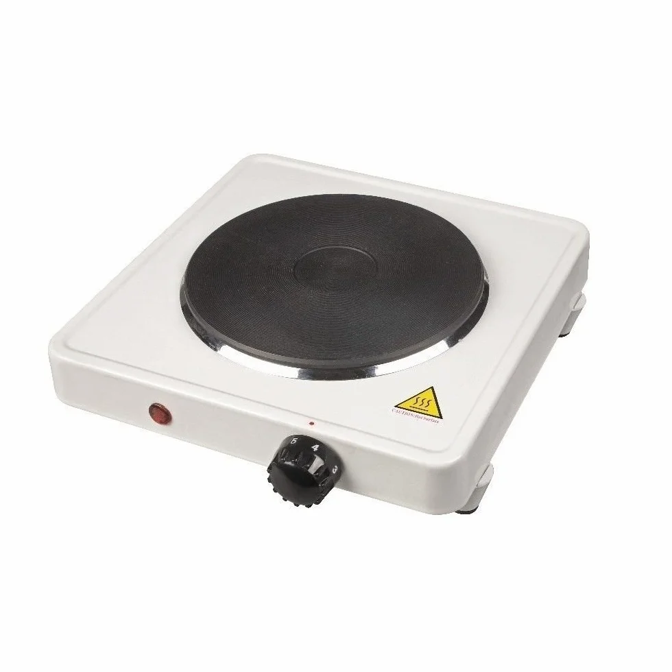 Mini Fornello Elettrico 500W Piastra Ghisa 108 mm Campeggio