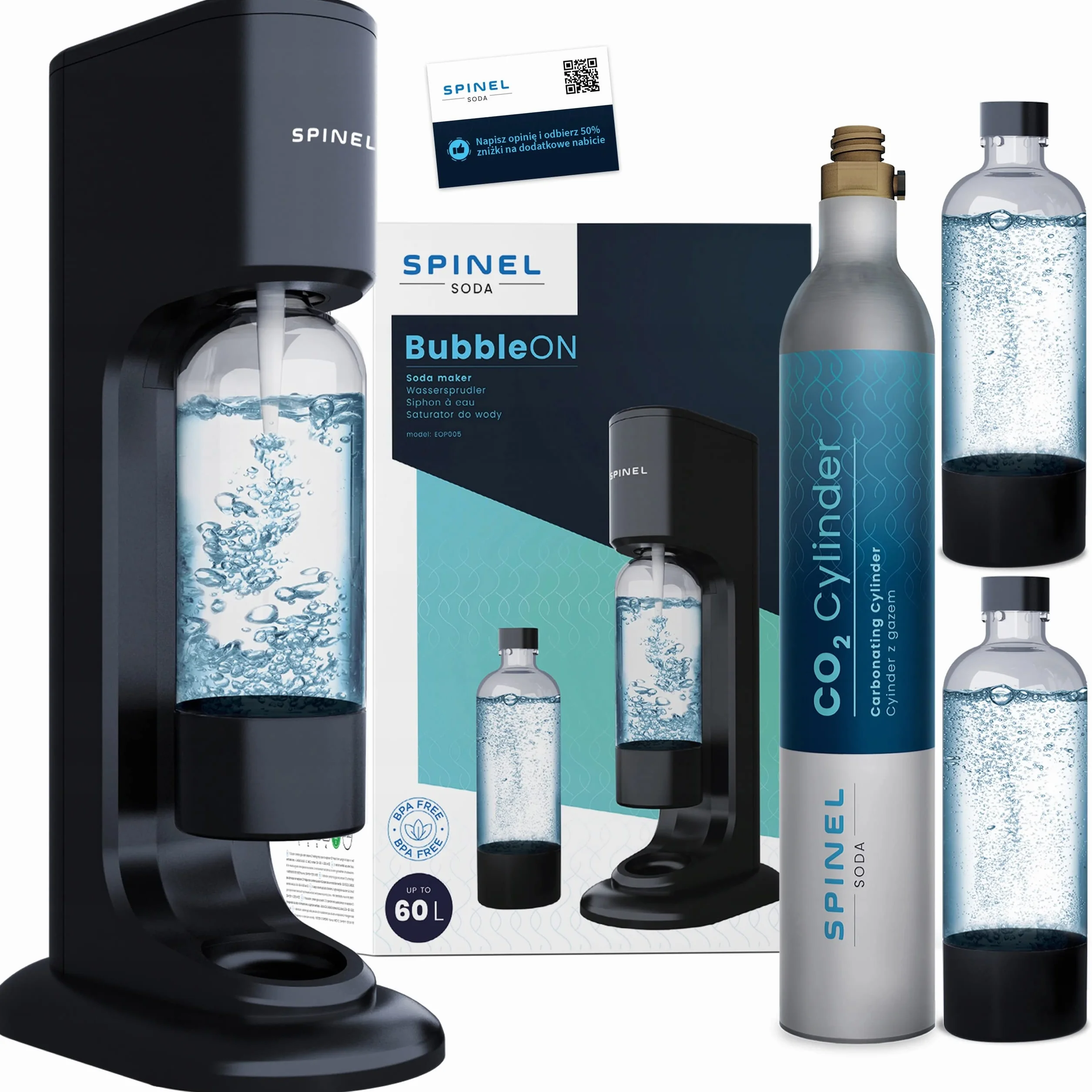 SpinelSoda BubbleON Saturator