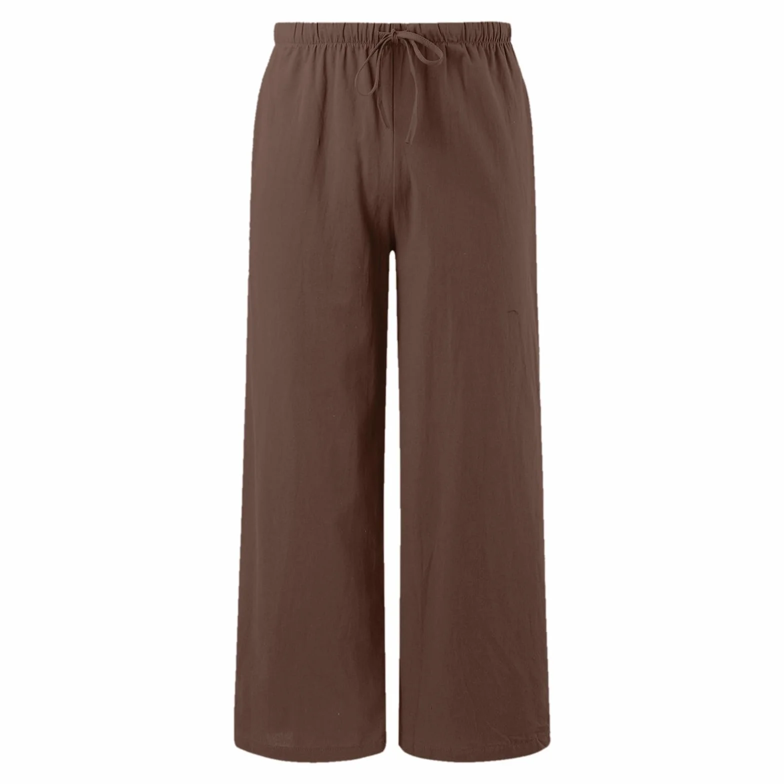 Pantalone Bambina Jeans Leggings Cotone a Vita Alta Elastico Cargo Sport Casual Chic Pantaloni Large Fluidi 2-14 Anni A45