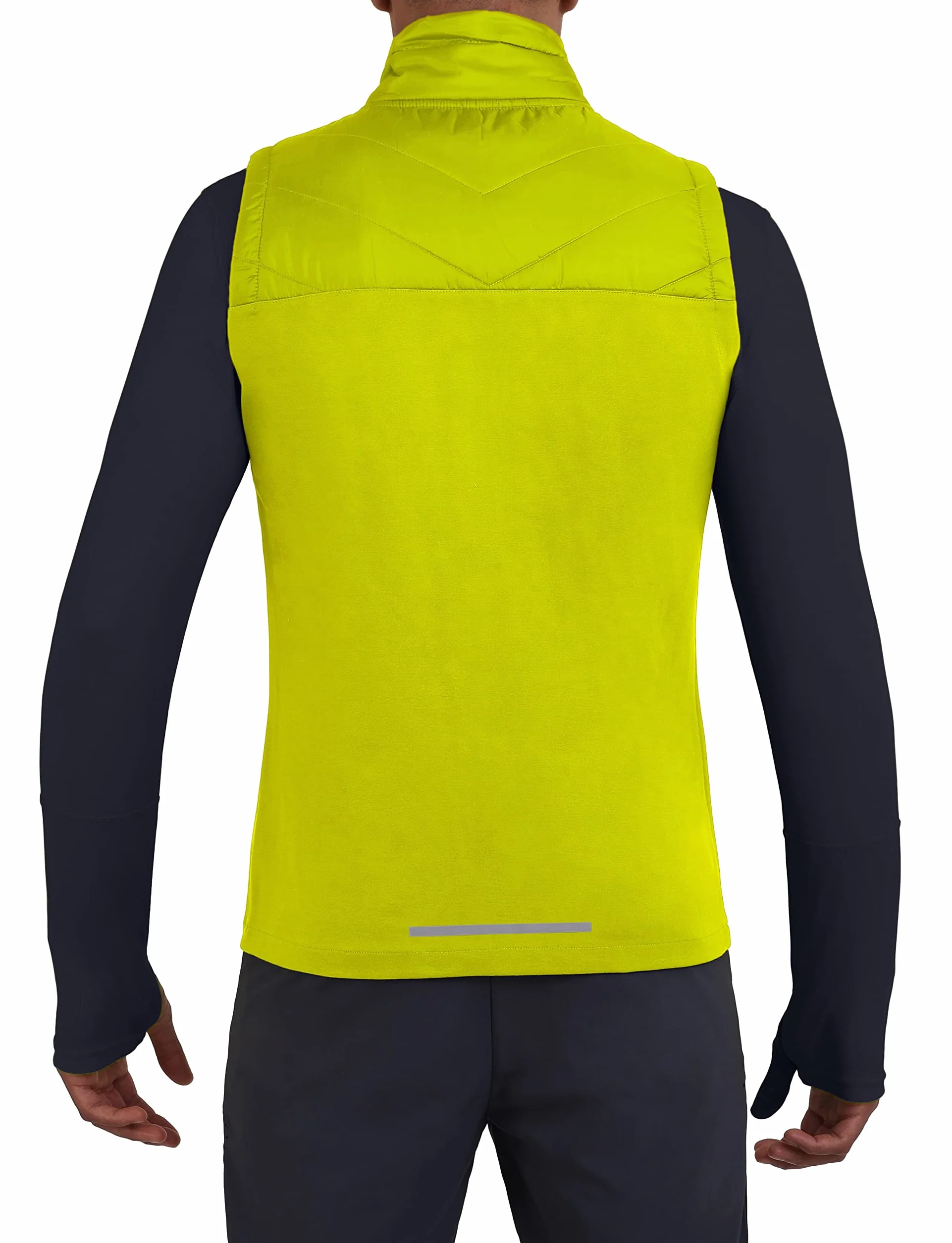 TCA Excel Runner Gilet Da Corsa Da Bambino Sportivo Con Tasche Zip
