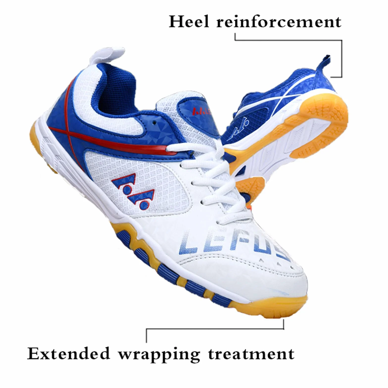 Buty do Badmintona Squash Unisex Antypoślizgowe Lekkie