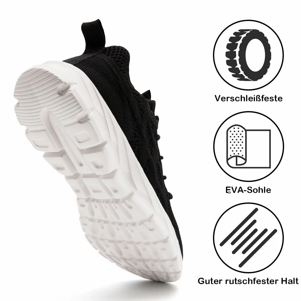 Uomo Scarpe Running Corsa Camminata Casual Jogging Trekking Leggere Traspiranti Tennis Outdoor Fitness Sportive Palestra Scarpe da Lavoro Comode