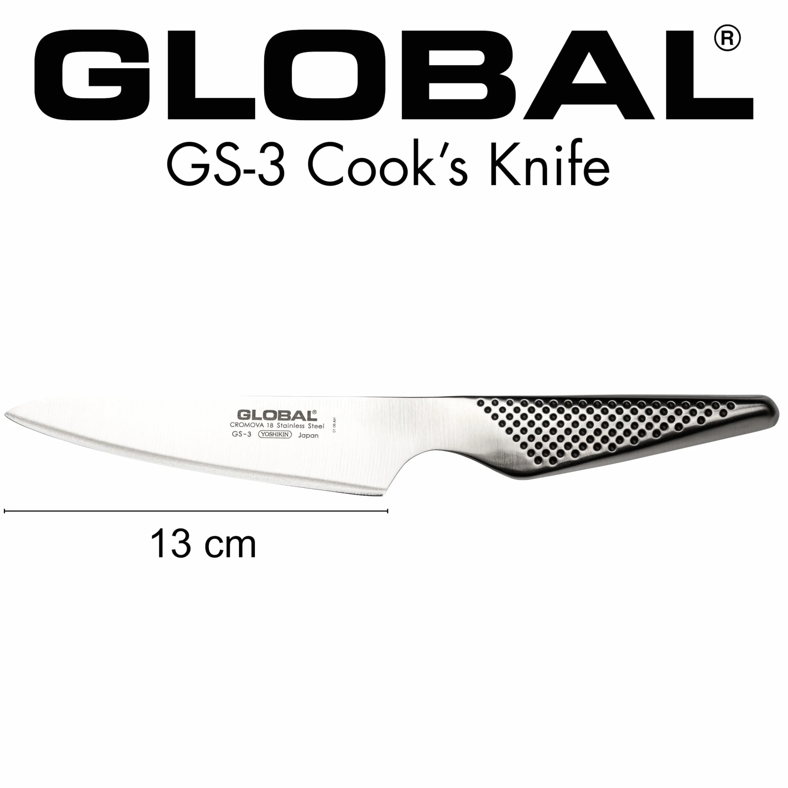 GS3 Global-Cook's coltello cucina 13 cm