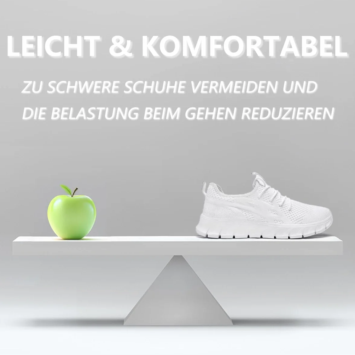 Sneakers Uomo Running Scarpe Ginnastica Camminata Casual Jogging Trekking Tennis Outdoor Fitness Sportive Leggere Traspiranti