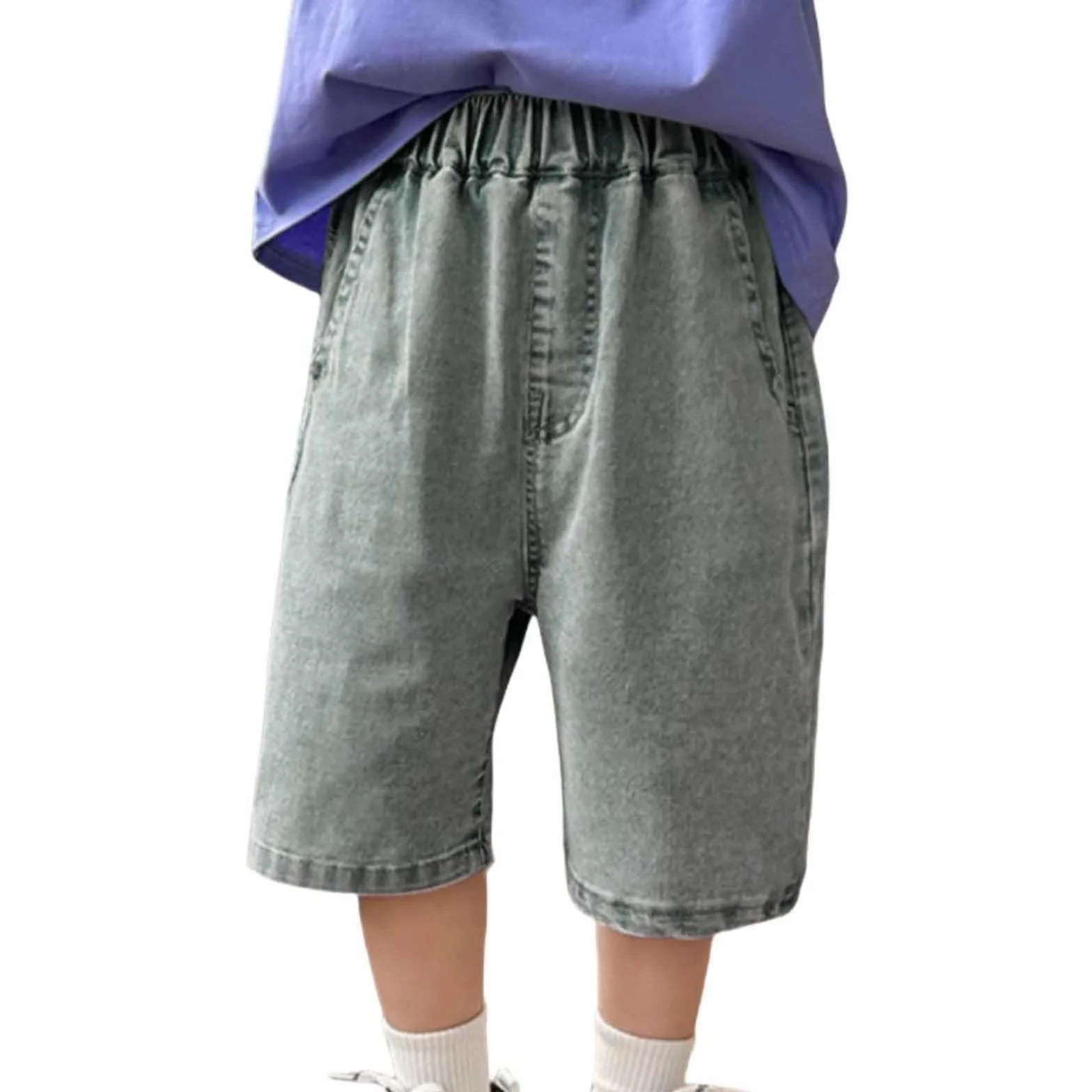 Pantaloncini estivi per ragazzi Baggy Vita Elastica Outdoor 4-14 anni
