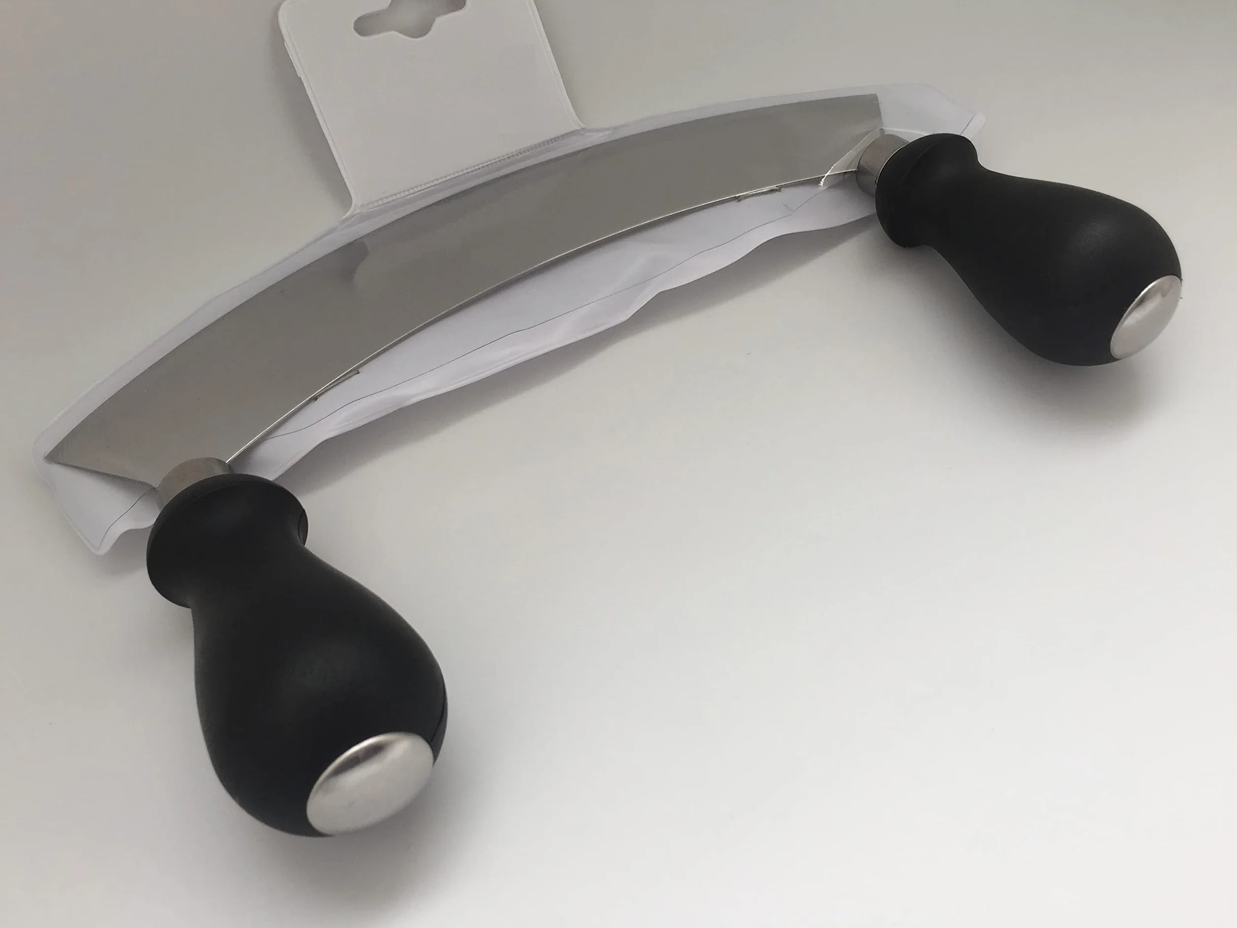 Tredoni - Affettatrice Mezzaluna, 26 cm, in acciaio inox italiano