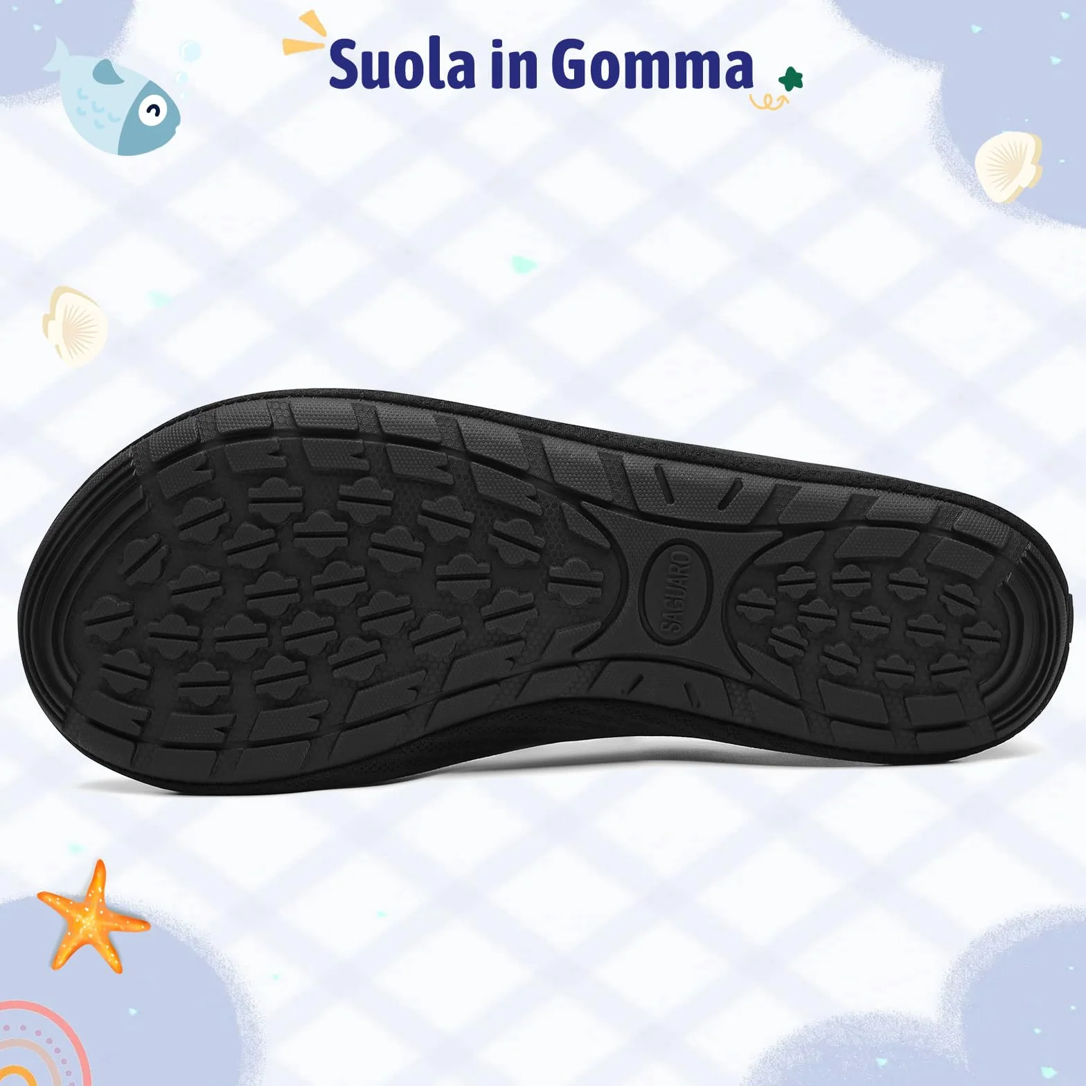 SAGUARO Scarpette da Scoglio Scarpe da Sport Acquatici Bambino