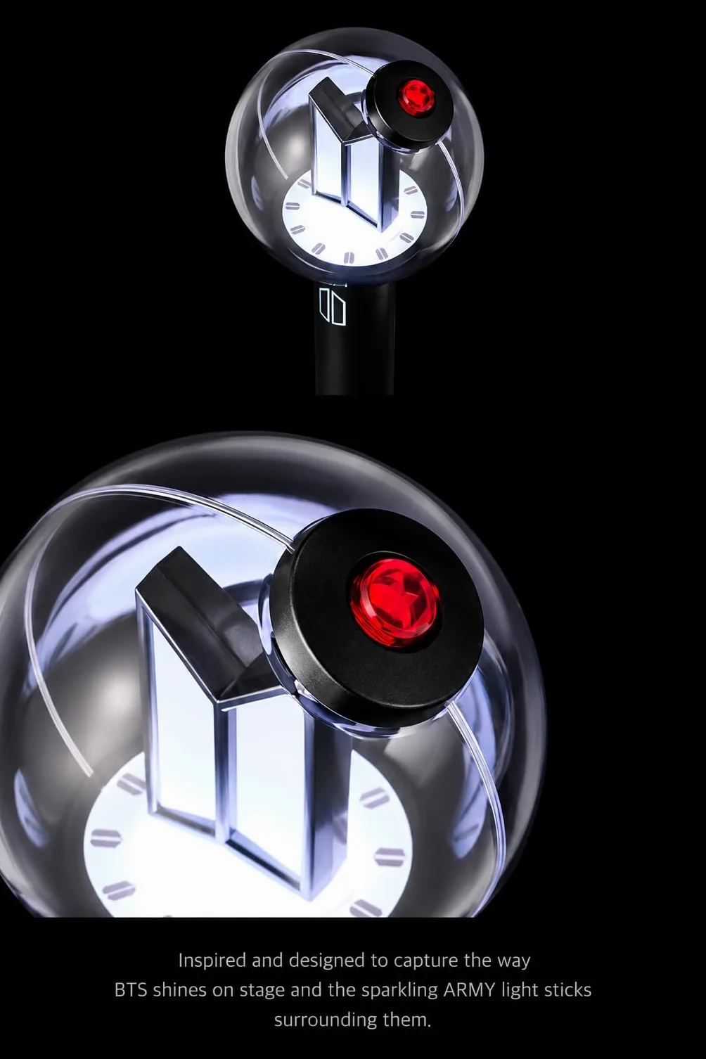 BTS Lightstick Ver.4 Set ufficiale con 7 fotografie