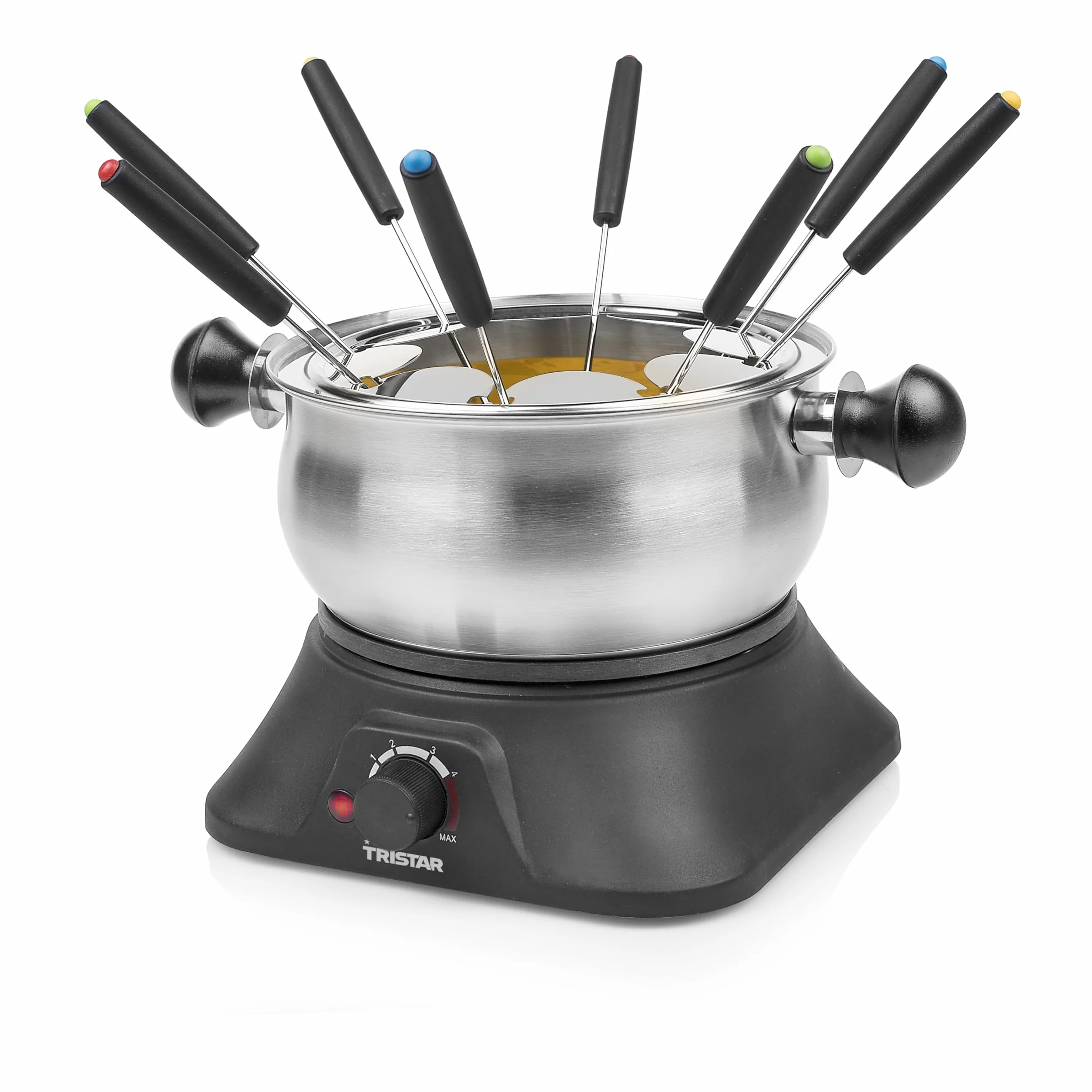 Tristar Set Fonduta Family 1400 W Metallo Argento