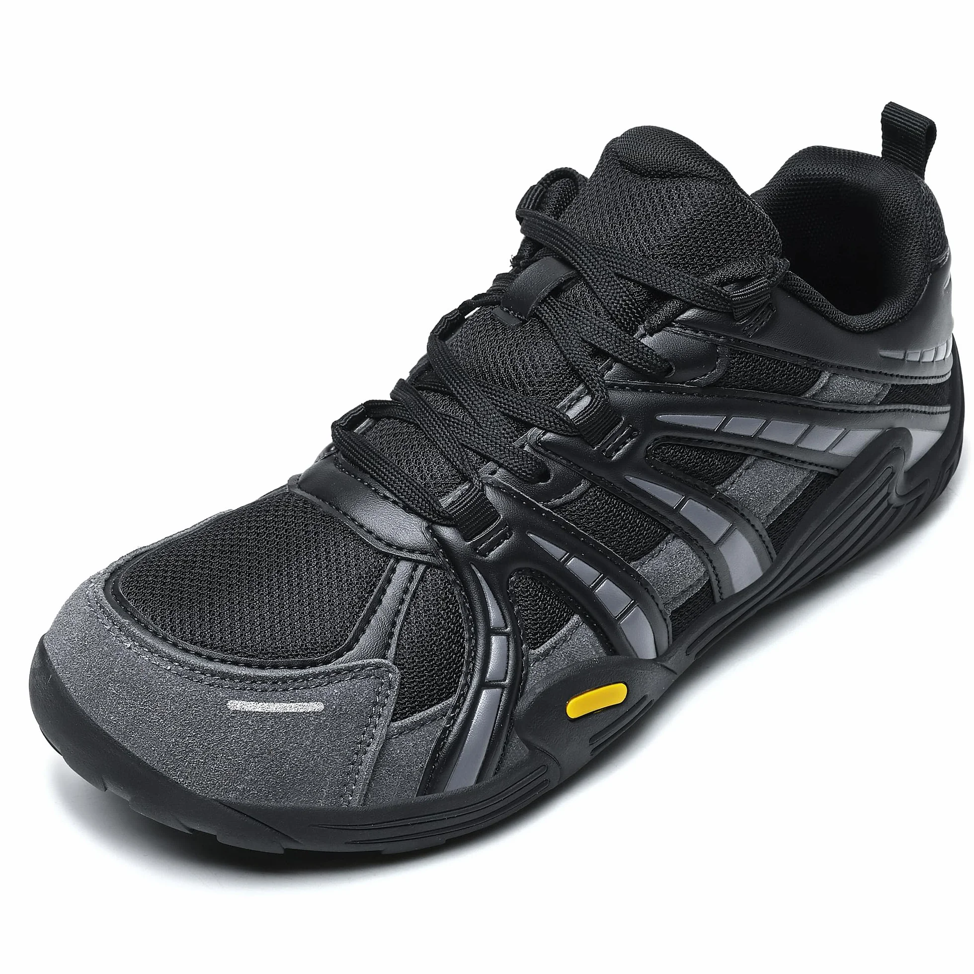 Meik Mangni Scarpe Barefoot Uomo Ampia Antiscivolo Scarpe da Trail Zero Drop Scarpe a Piedi Nudi con Punta Larga Scarpe da Fitness Comode Taglia：39-46EU
