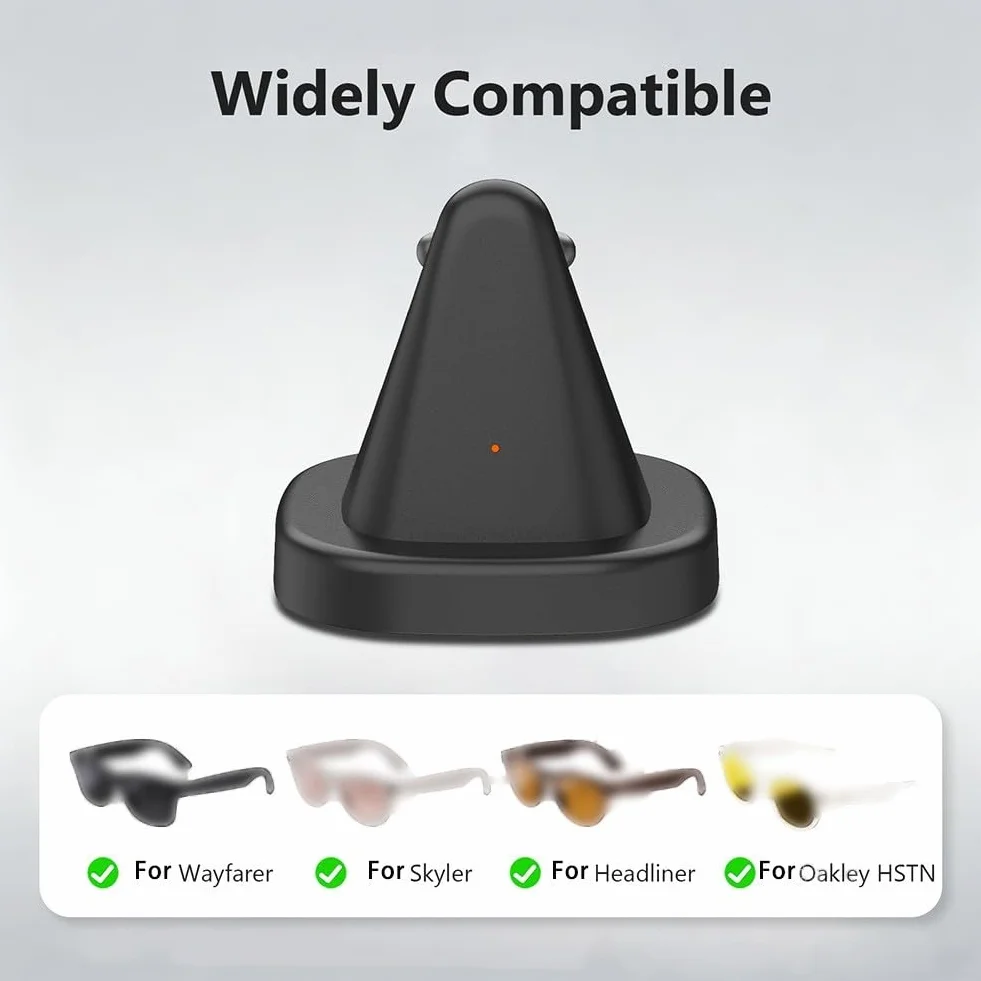 Stazione di ricarica RayBan per occhiali Meta Smart AI, base di ricarica rapida antiscivolo