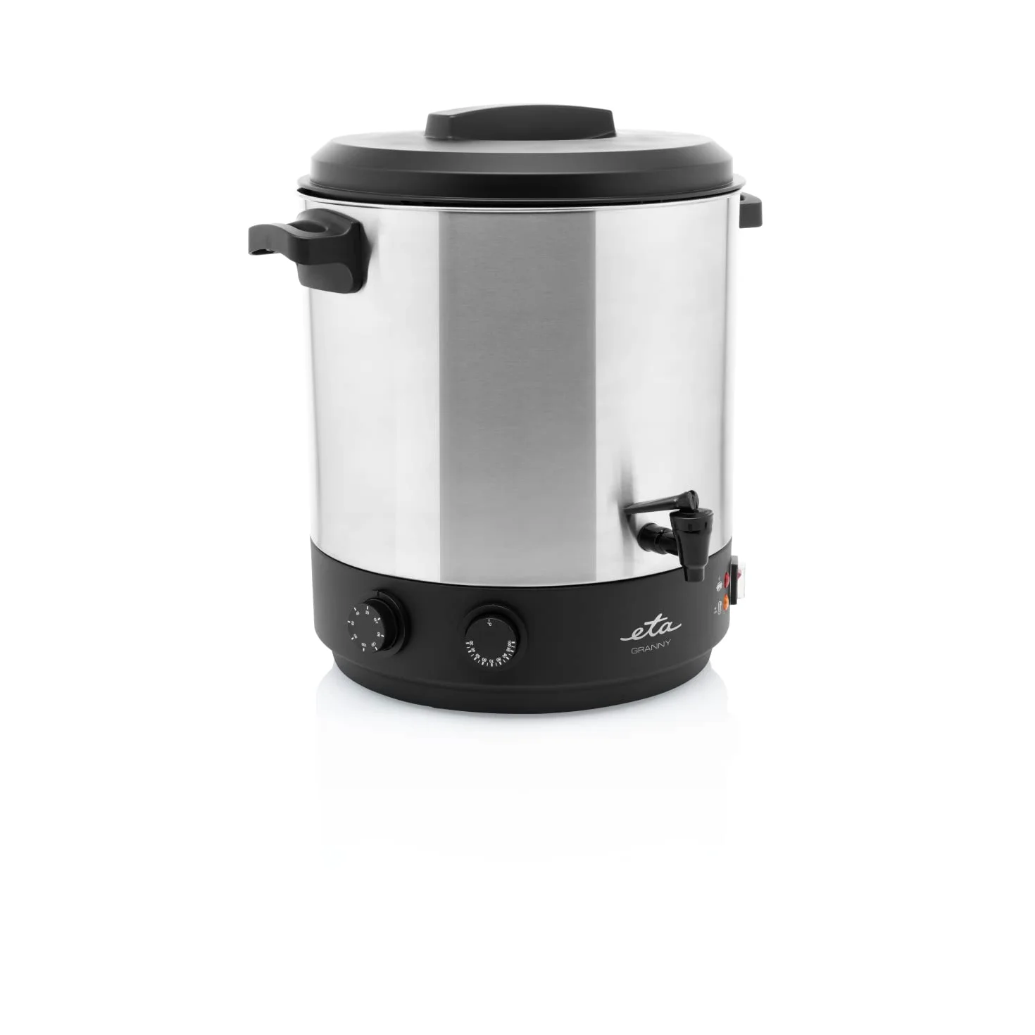 ETA Granny – 1800 W, regolazione della temperatura 30 – 100 °C, acciaio inox, capacità 25 l