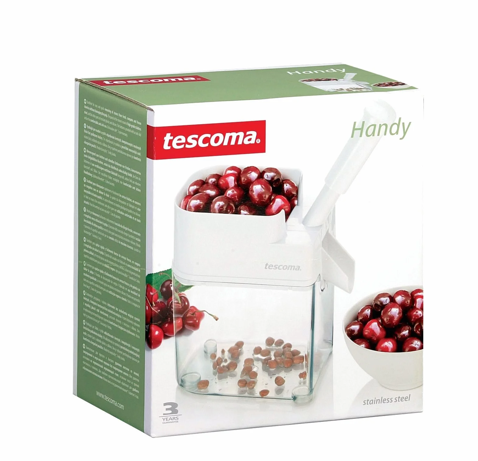 Tescoma Handy Snocciola Ciliegie Plastica Bianco