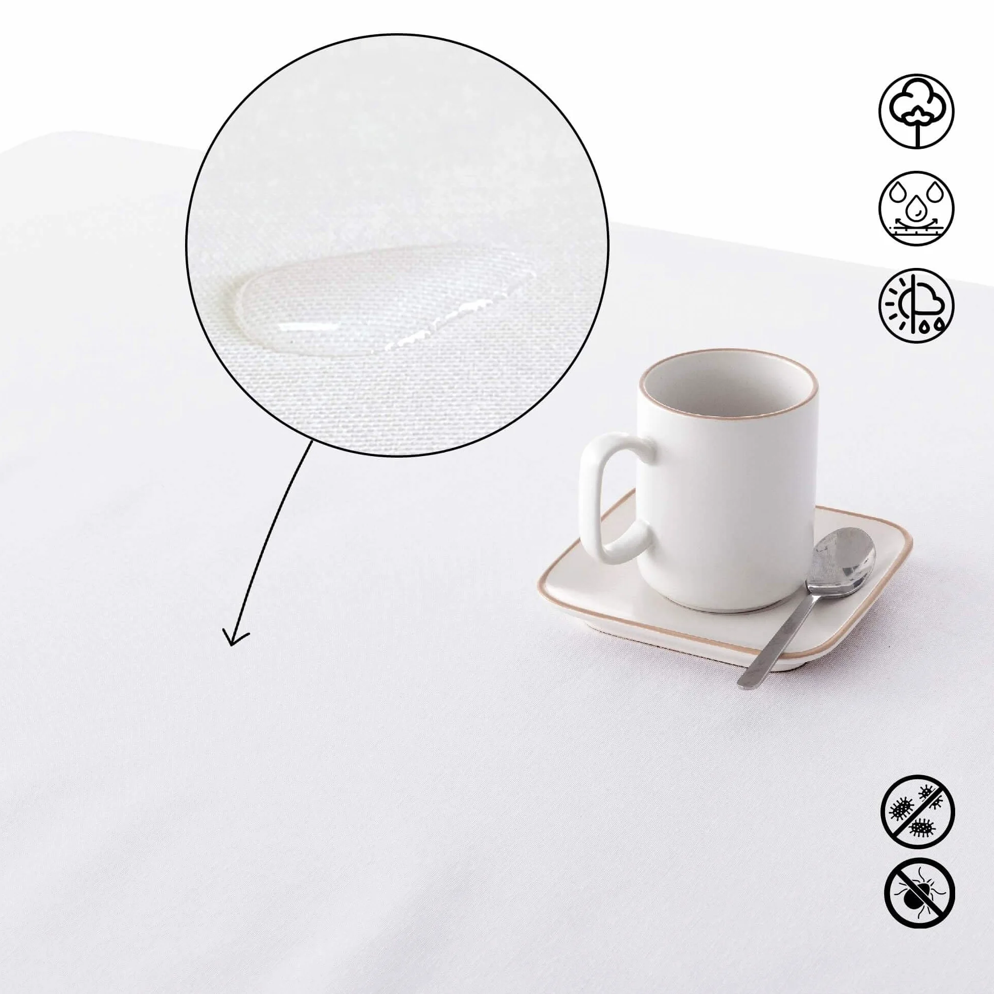 BELUM | Tovaglia cerata antimacchie Resinato 200 x 140 cm | Tovaglia cerata rettangolare Resinato | Tovaglia cerata cerata in varie misure | Tovaglia da cucina