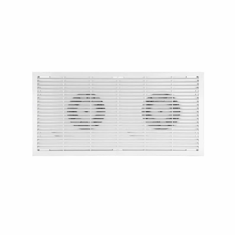 Ventilatore da pavimento, ventilatore di ventilazione, doppio motore, potente e silenzioso, ventilatore di scarico in cartongesso integrato nel soffitto, ventilatore di estrazione per bagno