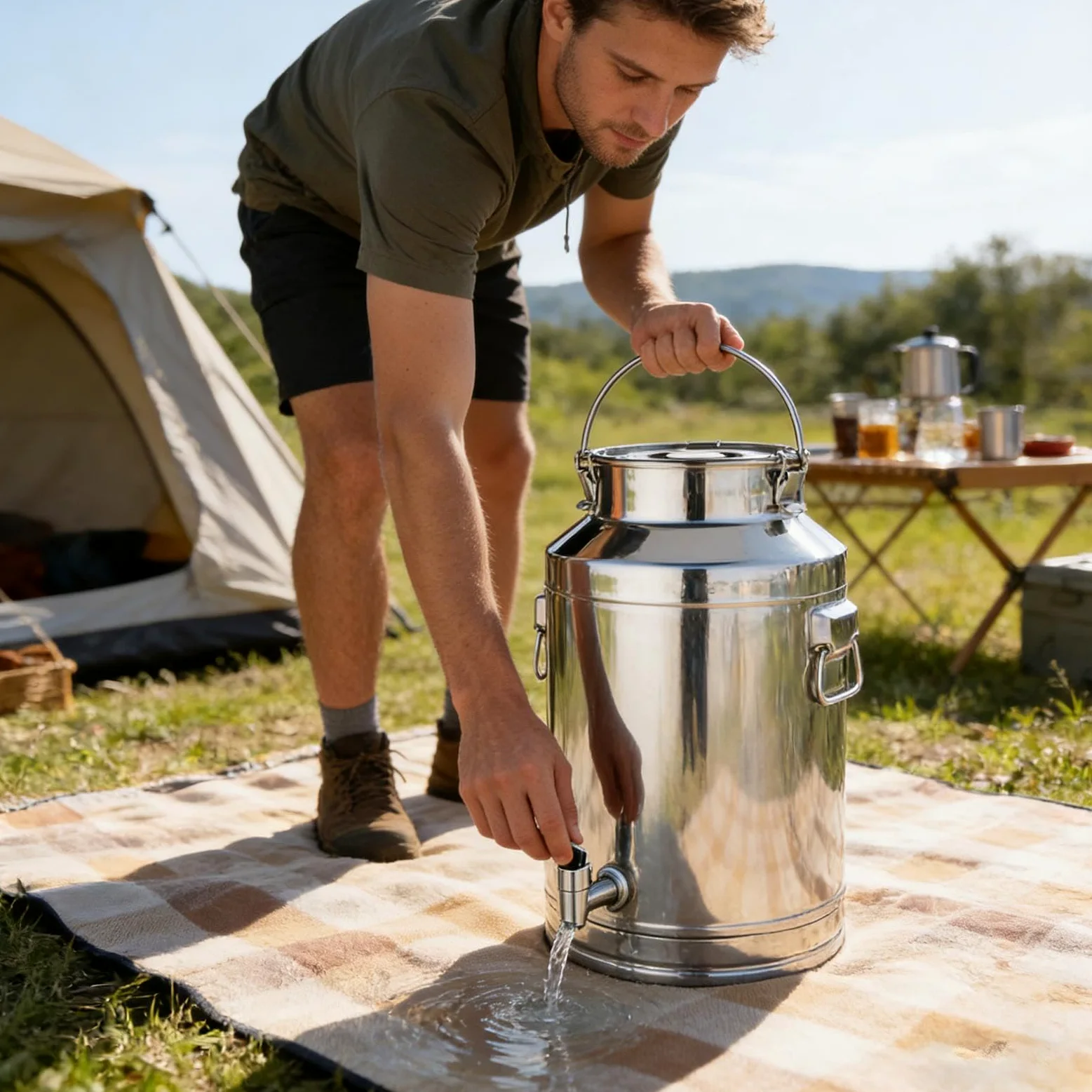 Contenitore Per Olio Da Cucina Capacita 5 Litri 9 Litri 14 Litri Chiusura | Recipiente Grassi Cottura Per Latte Vino Alimenti Farina Caffe Zucchero