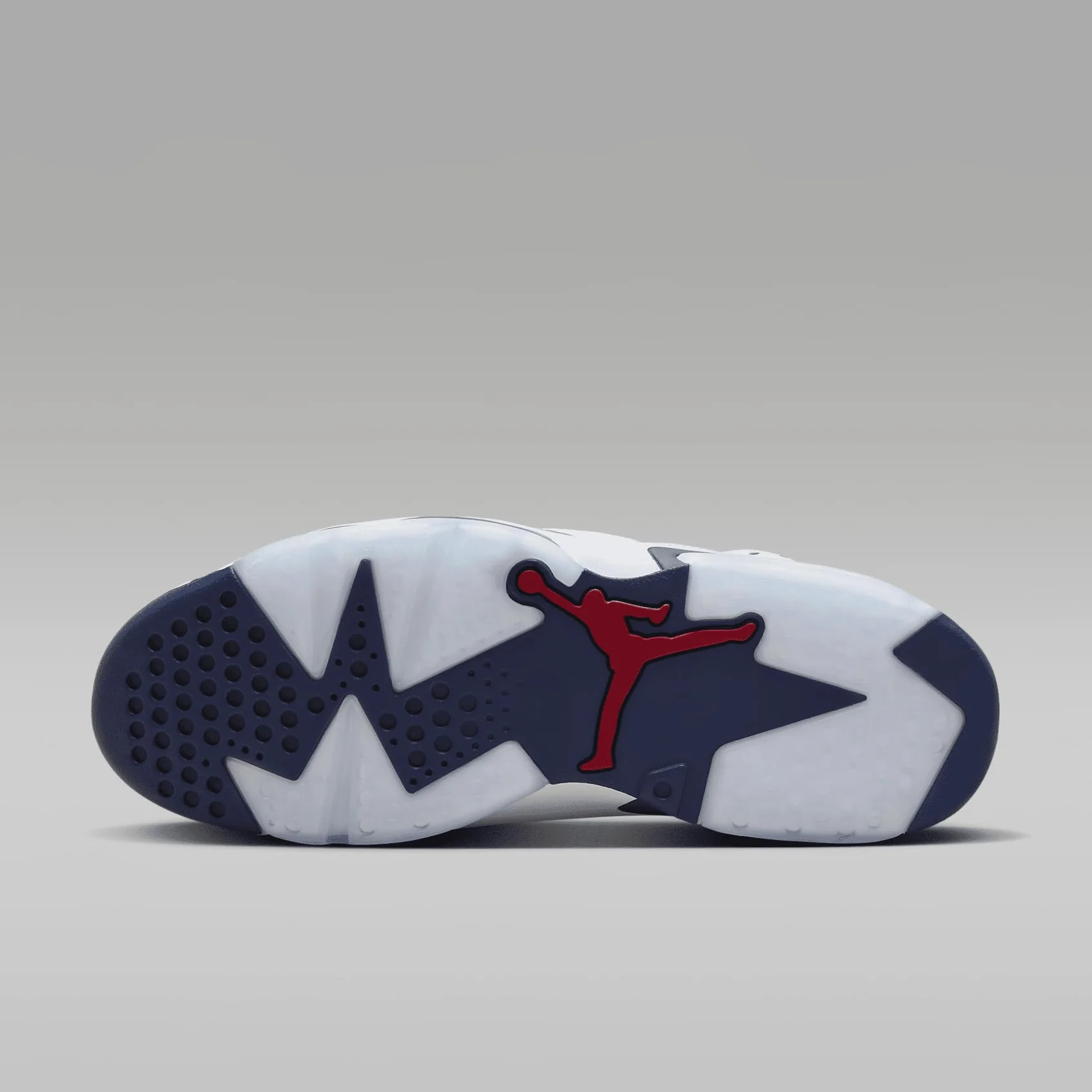 Jordan Retro 6 - Scarpe da uomo (CT8529-164, bianco/rosso/blu navy)