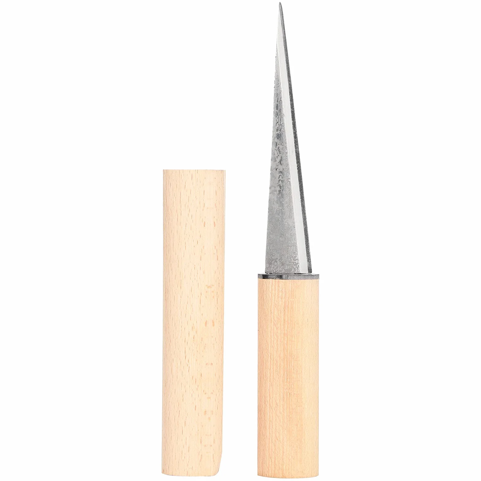 Coltello per Intaglio del Ghiaccio in Stile Giapponese, Strumento Manuale per Barman per Ghiaccio con Copertura Protettiva, Lama in Acciaio ad Alto Tenore di Carbonio per