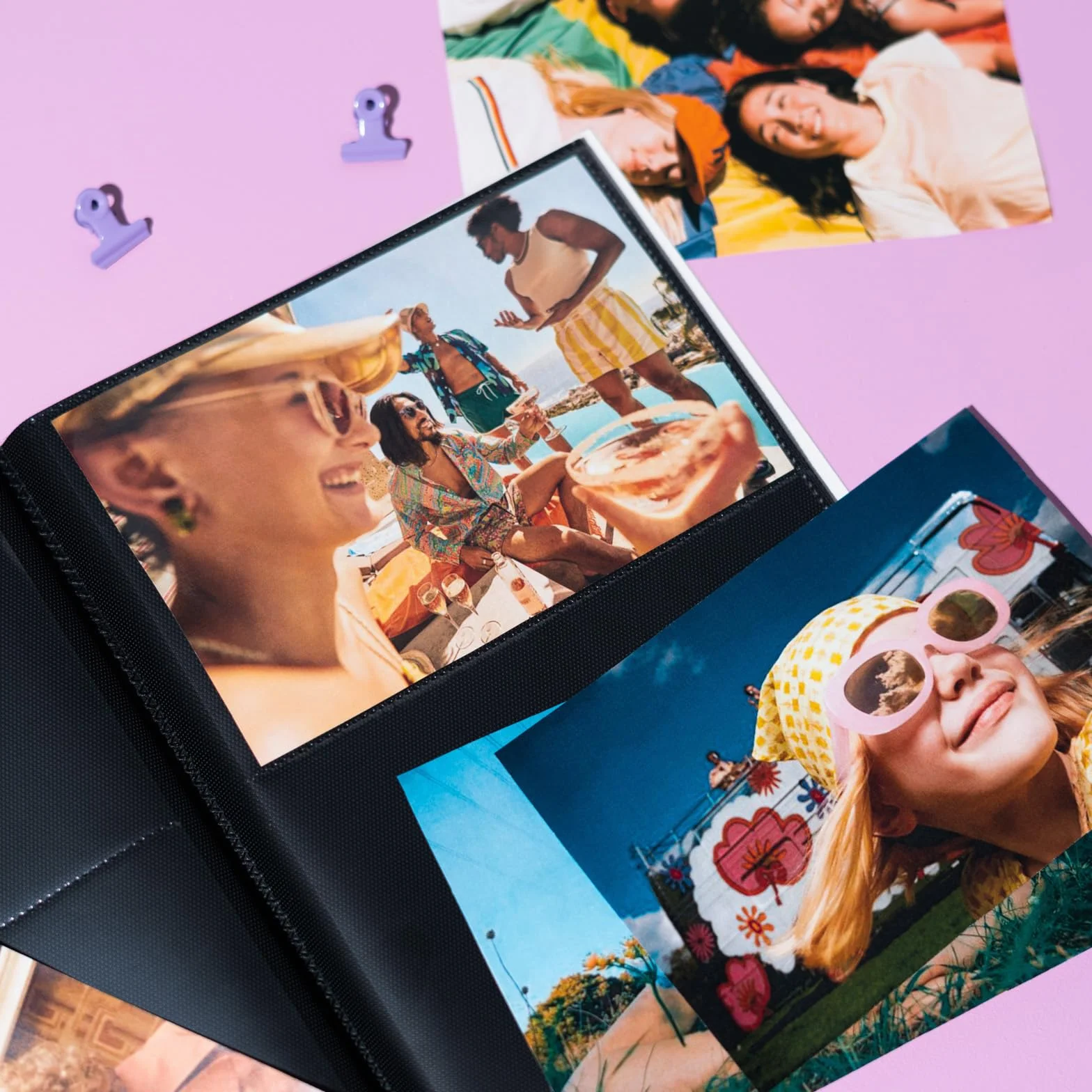 Grupo Erik Album Fotografico fliying Memories - Album Foto 13x20 cm con 96 Tasche, 2 per Pagine, Copertina Flessibile e Compatibile con Foto 13x18, 12x18 o 13x19