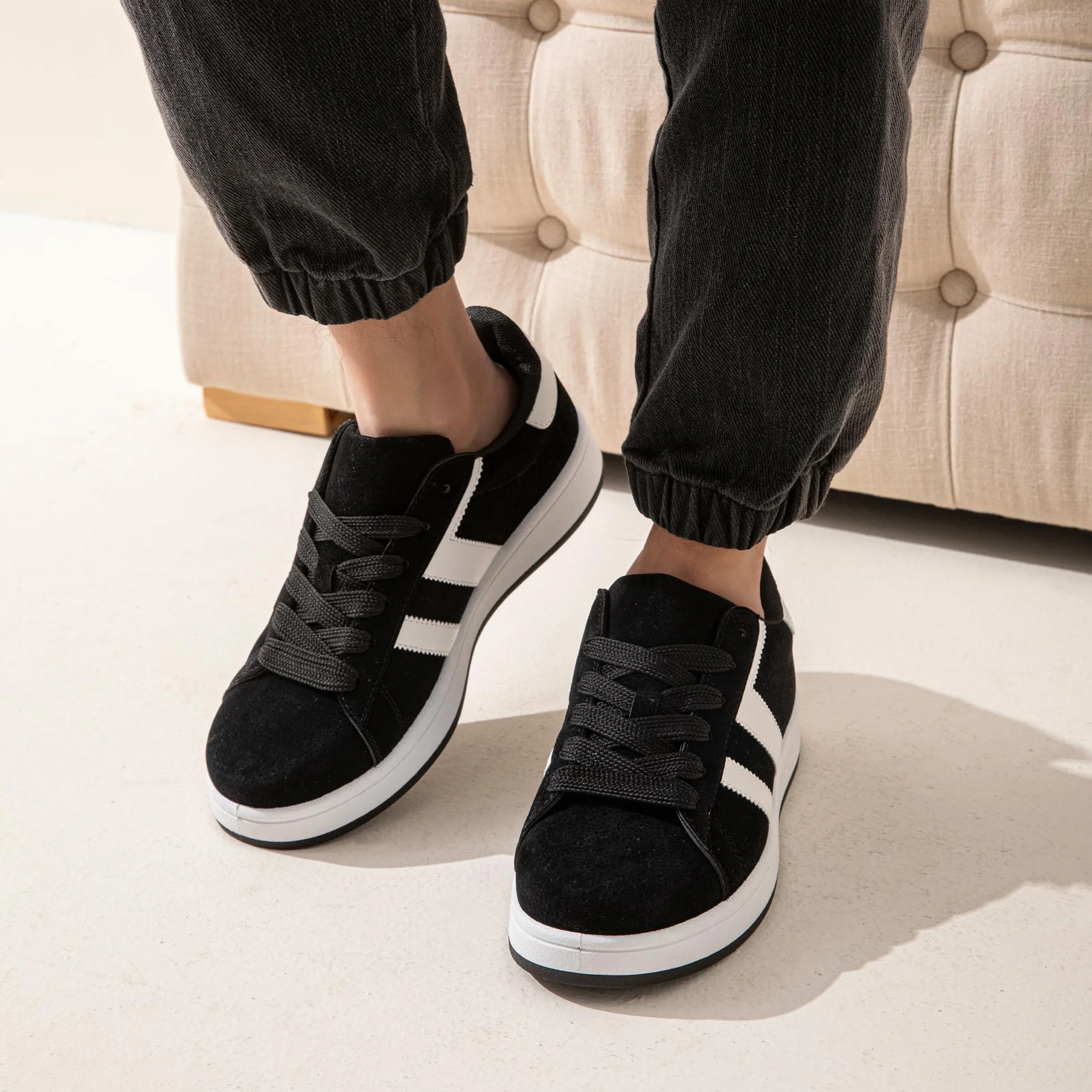 JOMIX Sneakers da Ginnastica Uomo Leggere Suola Antiscivolo Traspirante Taglie 40-45