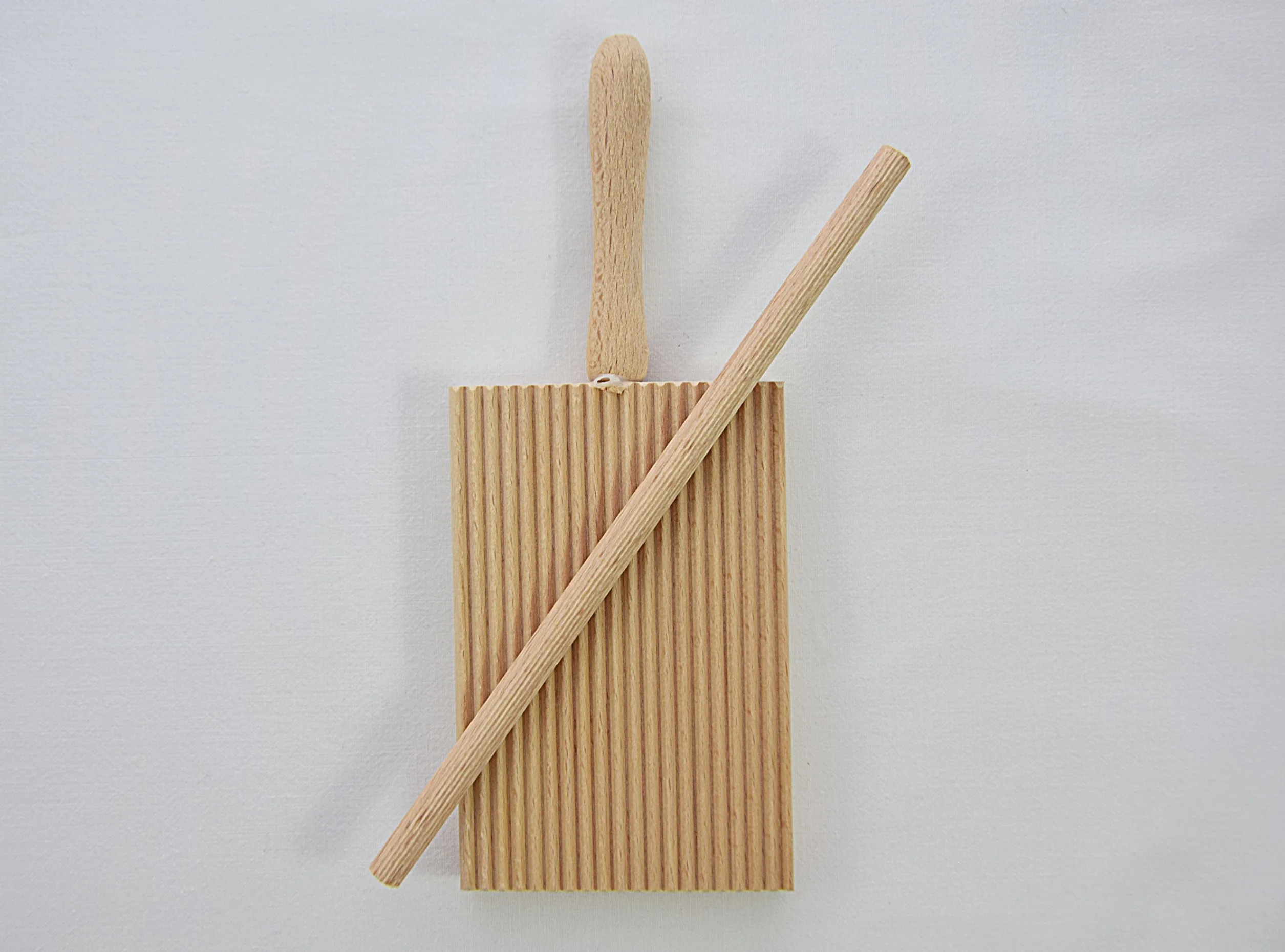 Rigagnocchi con Asta per Garganelli Elettro Center Art.298 Legno Beige