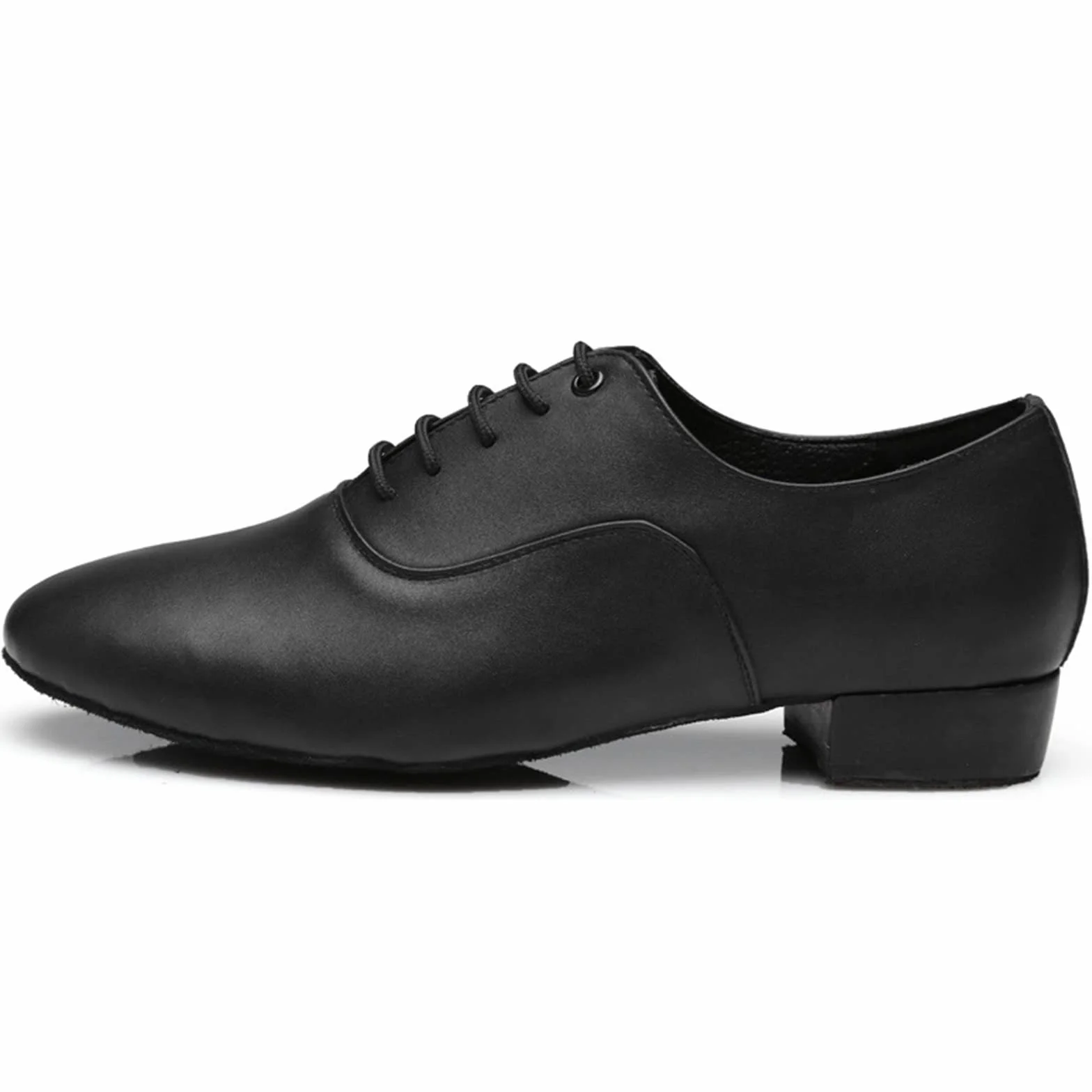 Scarpe da Ballo Uomo Pelle Suola Intera Oxford Moderne Latine Tacco Basso Lacci