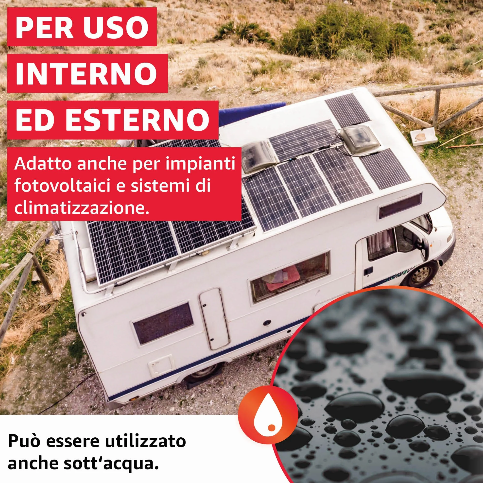 EVERGLUE Caravan Glue 1K MS Polymer adesivo extra forte UV resistente 440 g cartuccia