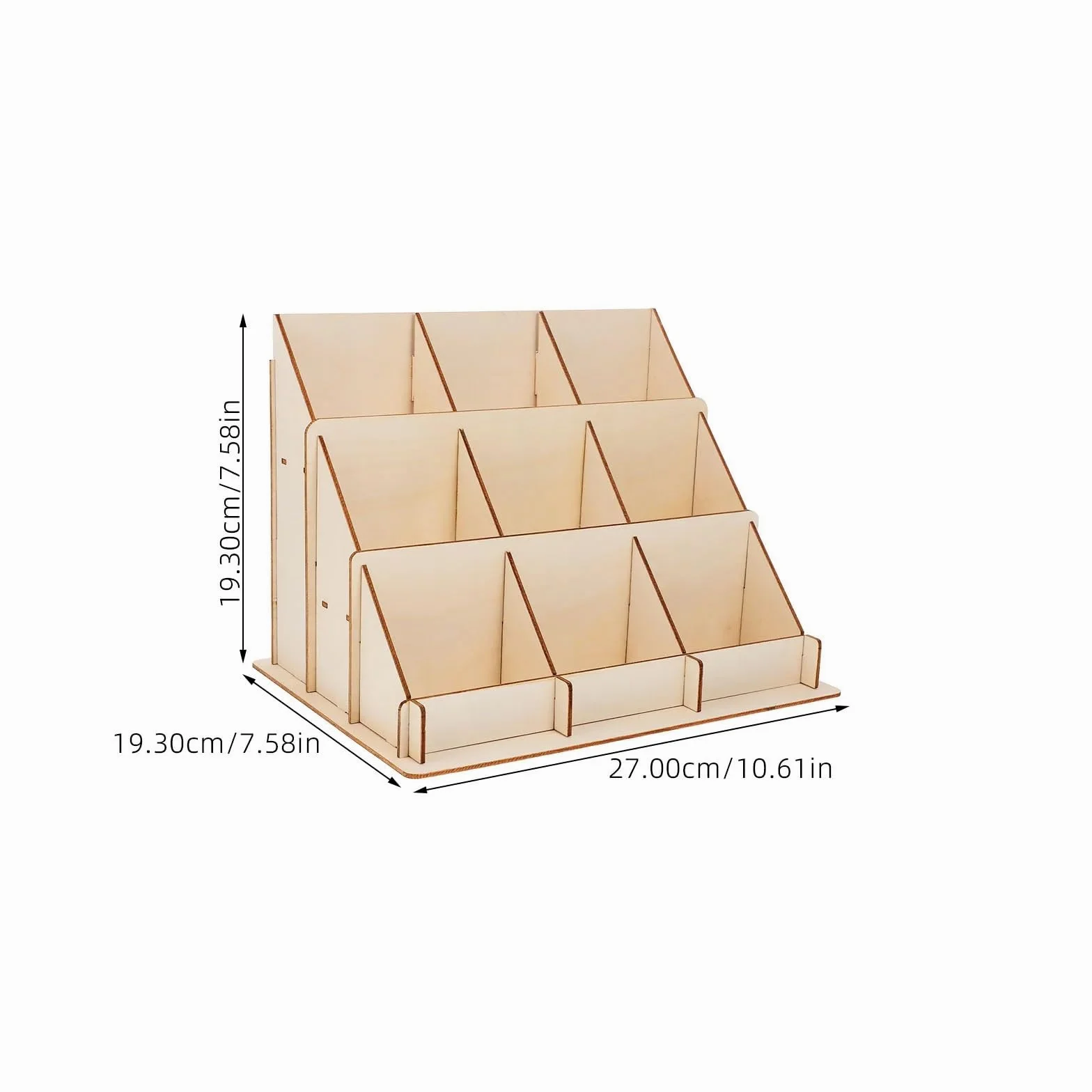 Espositore per biglietti da visita, scaffale per segnalibri per negozi Supporto per biglietti di auguri da tavolo Organizer versatile per eventi