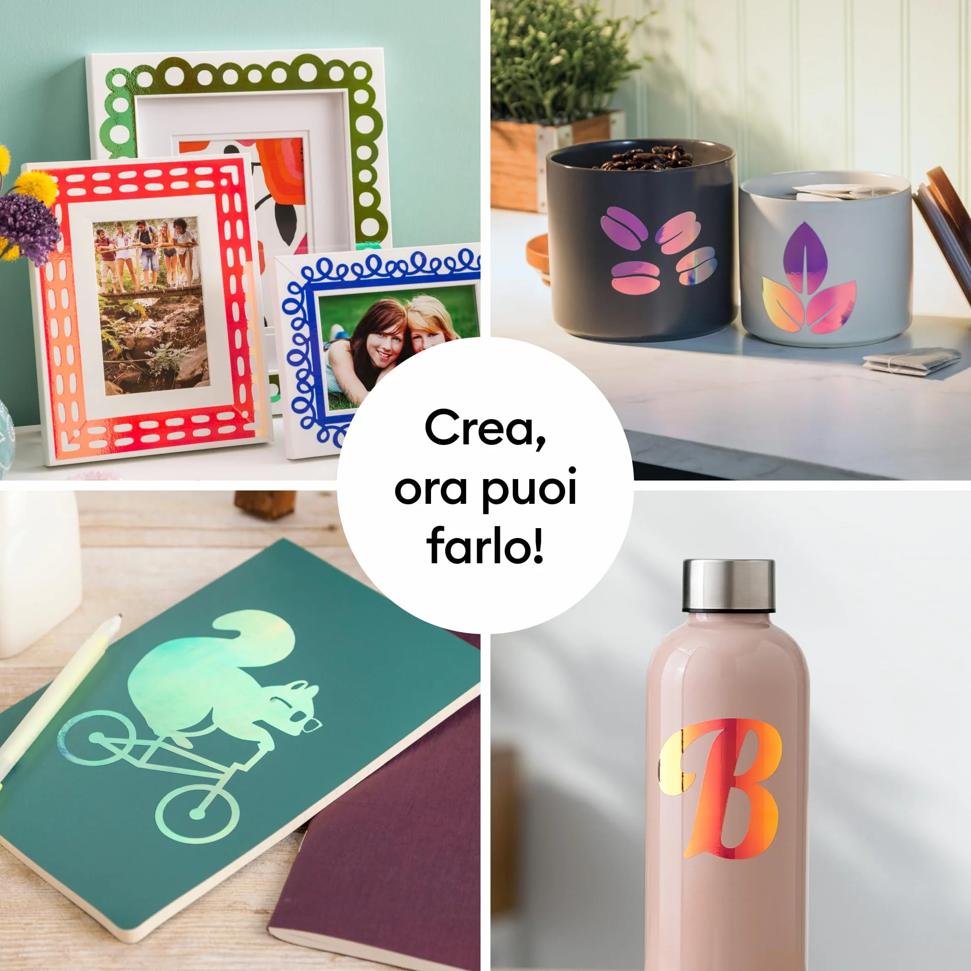 Cricut Vinile olografico 30x120cm Opale