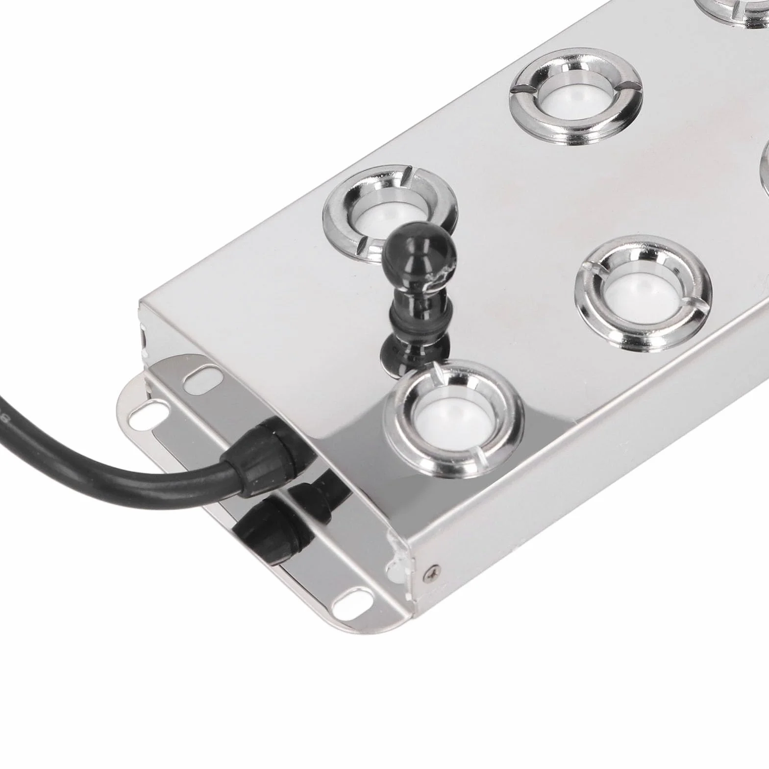 Nebulizzatore Ad Ultrasuoni 10 Teste DC45-48V Atomizzatore Alta Efficienza Cavo 1,5 M per Piscine Fontane