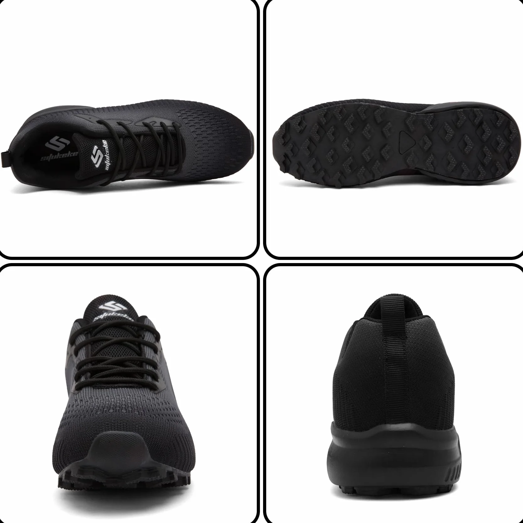 Scarpe da Trail Running Uomo Scarpe da Passeggio Leggero Traspirante Scarpe da Ginnastica Antiscivolo Fitness Running Sneakers
