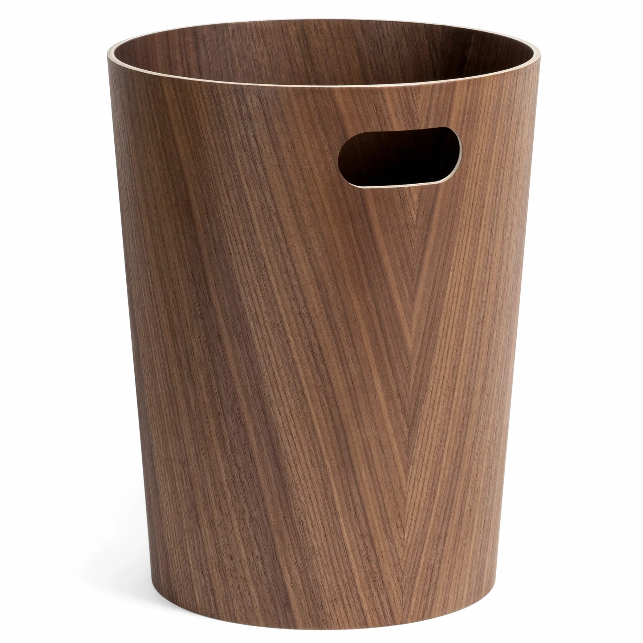 Kazai Börje Cestino Gettacarte in Legno Noce 9 litri