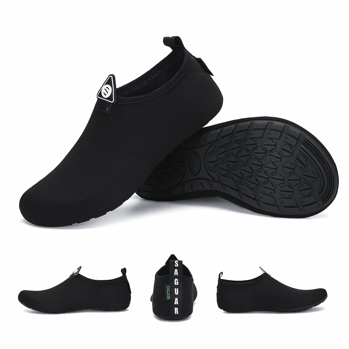 SAGUARO Scarpe da Immersione Uomo Donna Scarpe da Acqua Sport Traspirante Antiscivolo Leggere