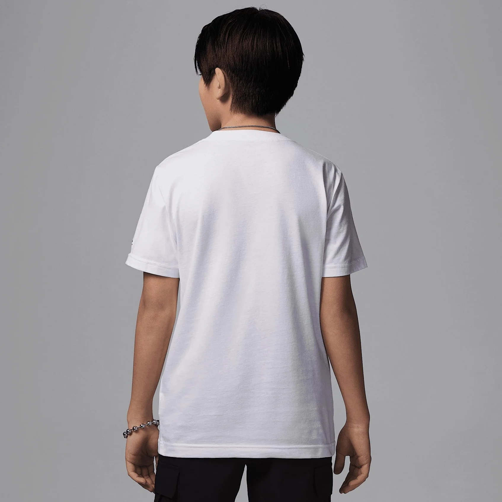 Nike Jordan Big Kids' Embroidered Logo T-Shirt Camice Medico Bambine e Ragazze