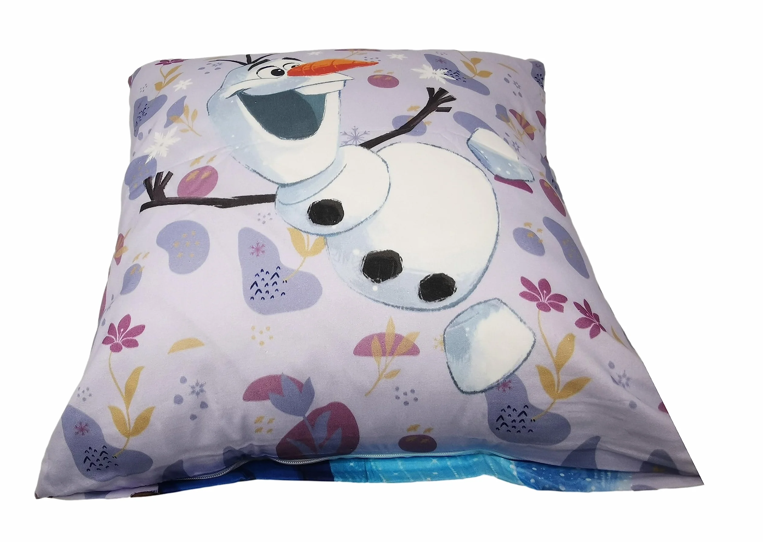 Theonoi Federa per cuscino decorativo per bambini, 40 x 40 cm, senza imbottitura, in cotone (Frozen 02 A1)