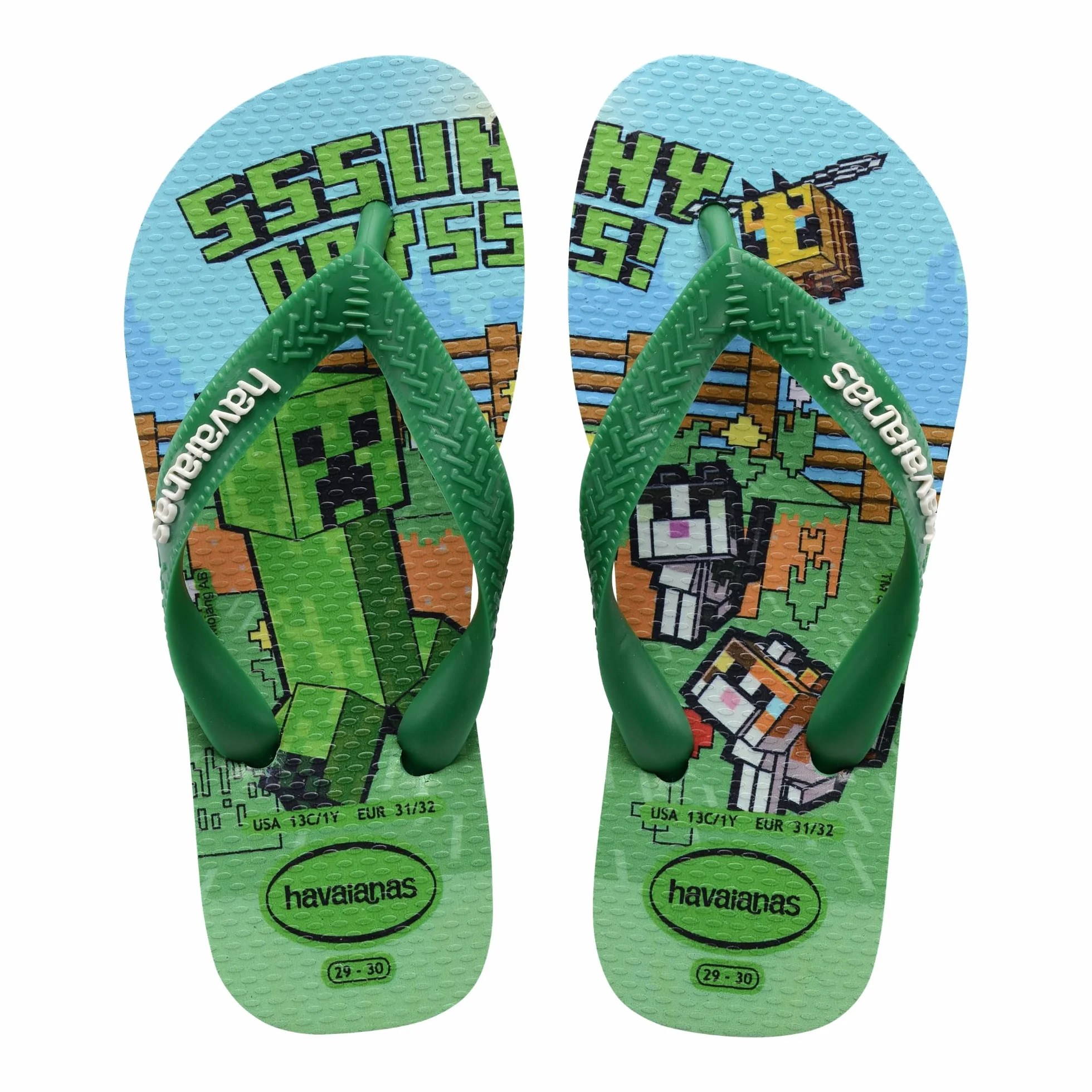 Havaianas Kids Minecraft FlipFlop dla dzieci i młodzieży