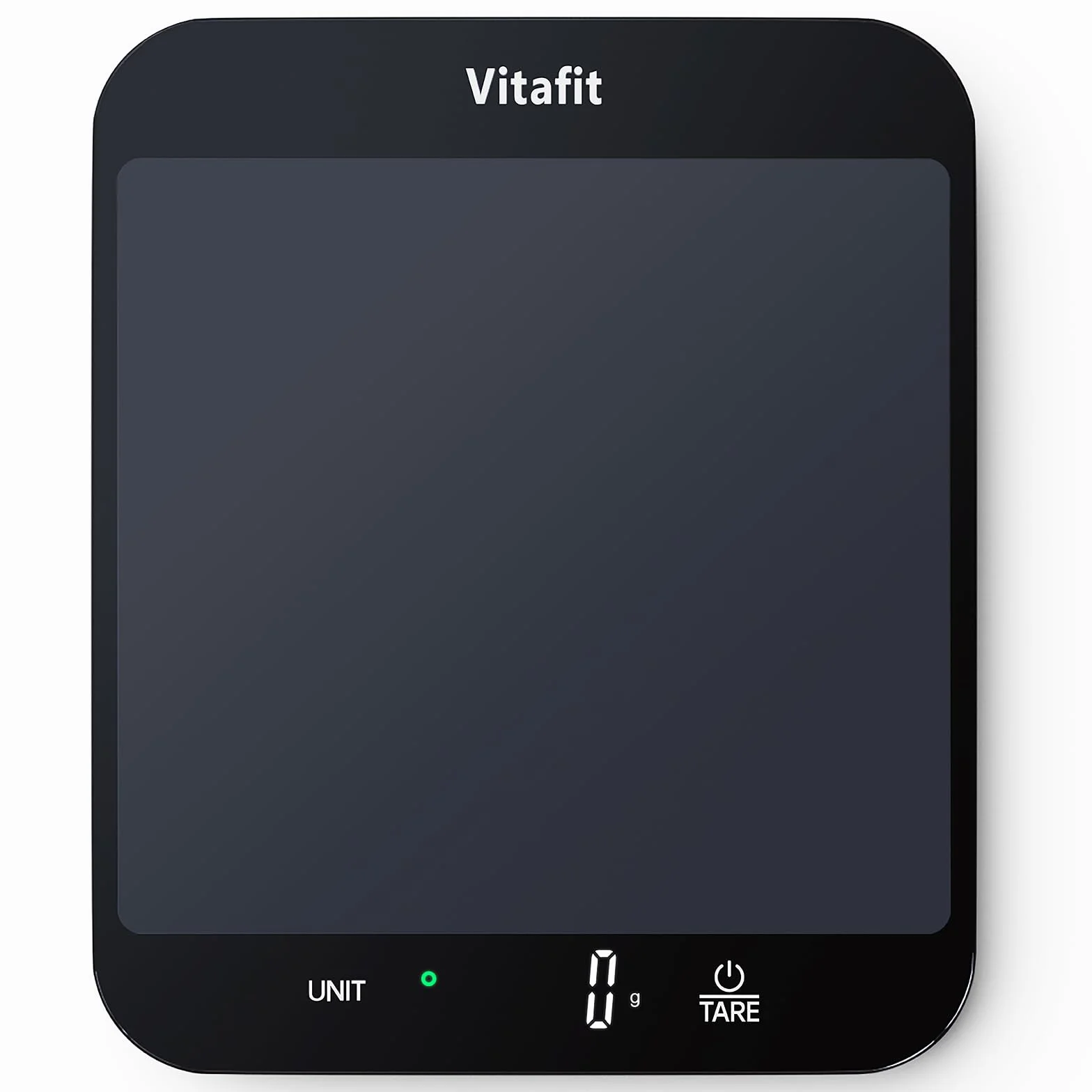 Bilancia Cucina Digitale Vitafit 15kg Precisione 1g 215x180mm Nera
