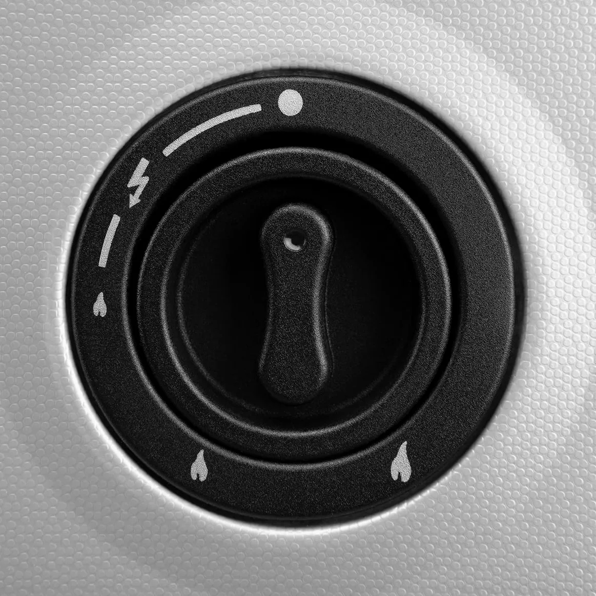 Orbegozo HBF 100 - Fornello a fiamma blu, 3800 kW, classe energetica A, gas butano e propano, triplo sistema di sicurezza: spegnimento automatico, analizzatore atmosferico, accensione piezoelettrica